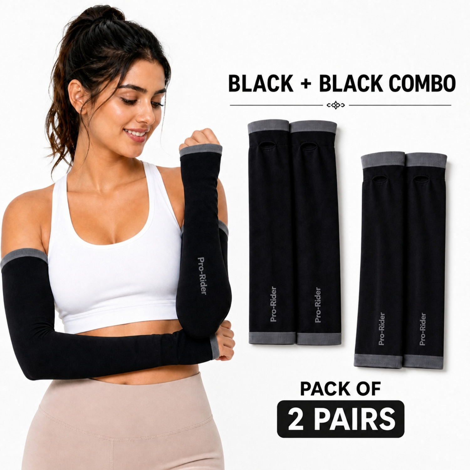 Image of SONASSSS Cotton Arm Sleeve For Men