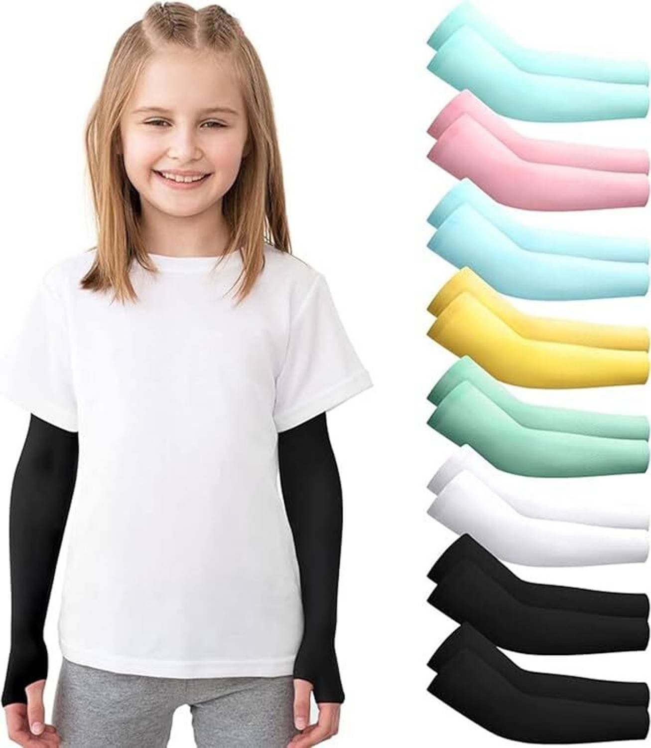 Adorazone Cotton Arm Sleeve For Girls