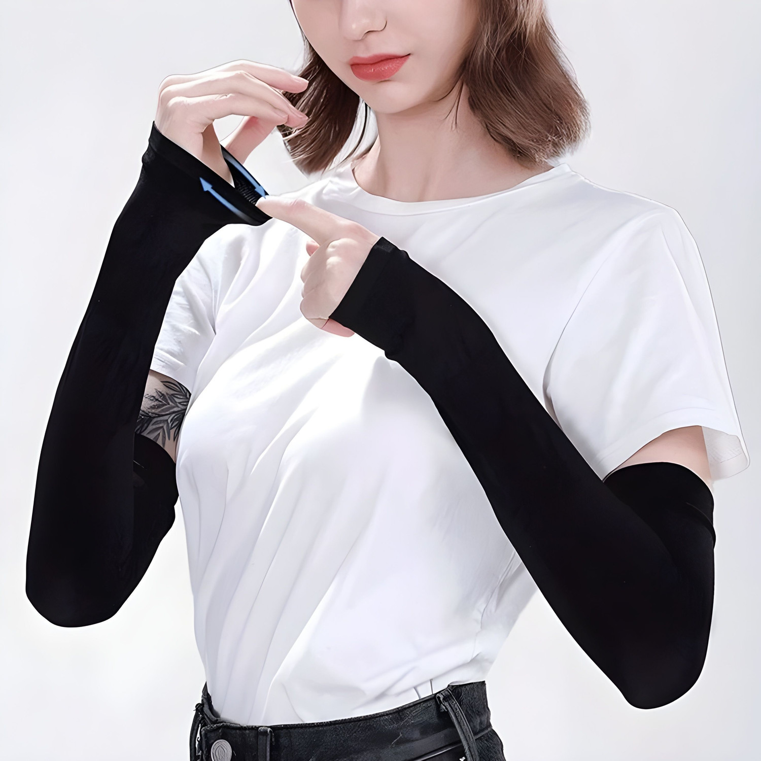 Image of MOMISY Cotton Arm Sleeve For Men & Women