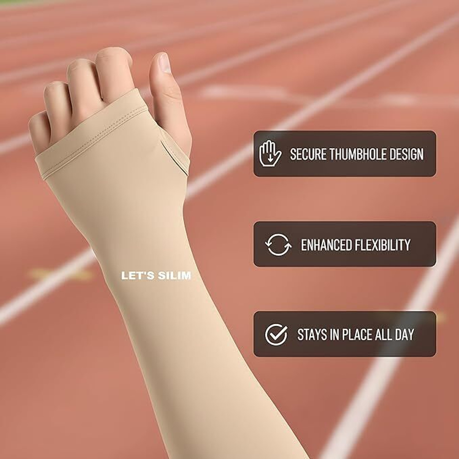 Image of Brrf Nylon Arm Sleeve For Men & Women