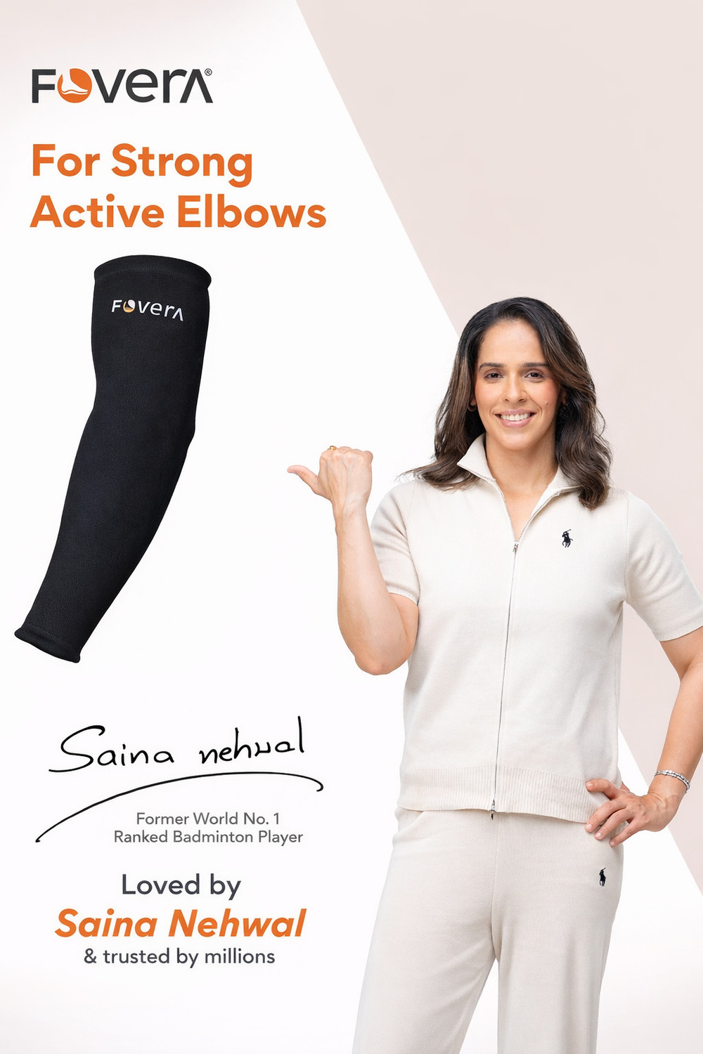 Image of FOVERA Polyester Arm Sleeve For Men & Women