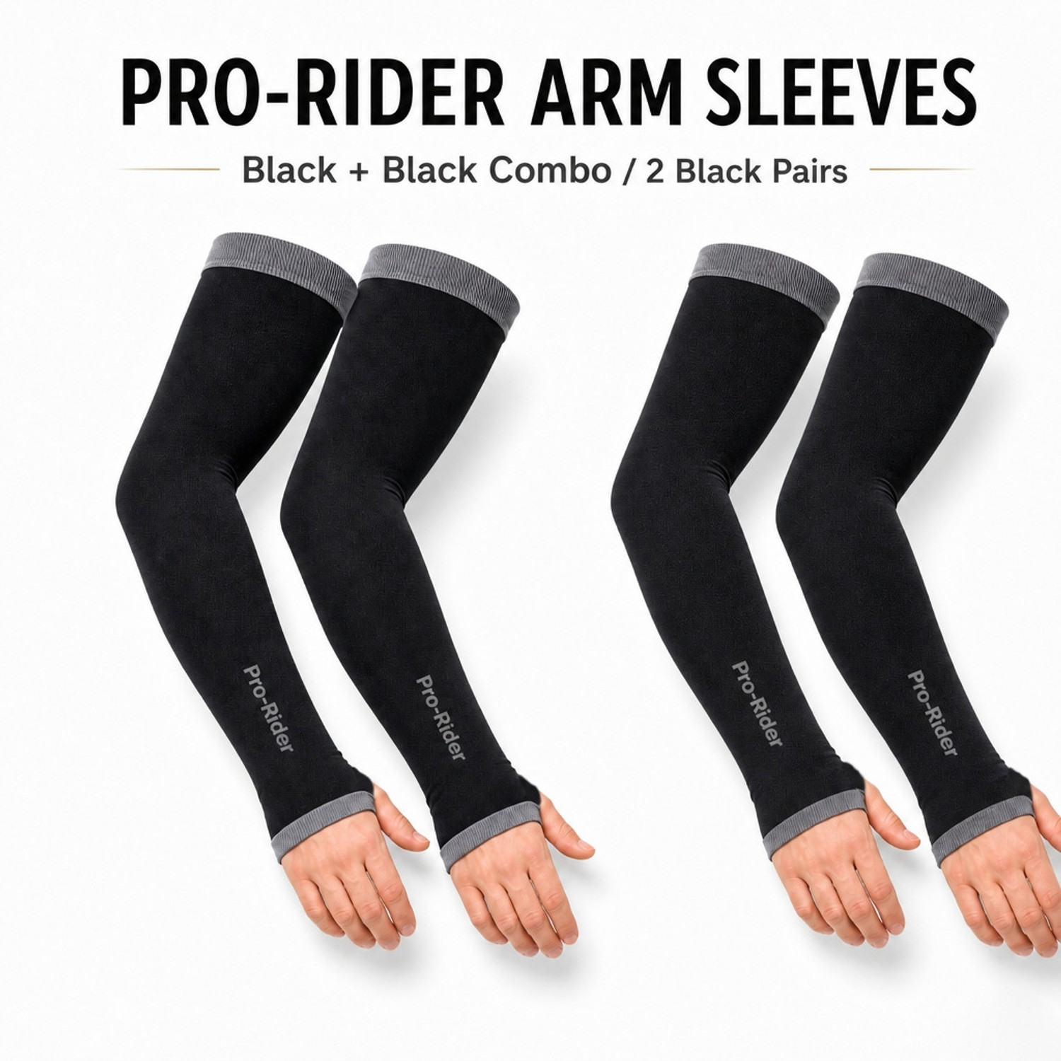 Image of SONASSSS Cotton Arm Sleeve For Men