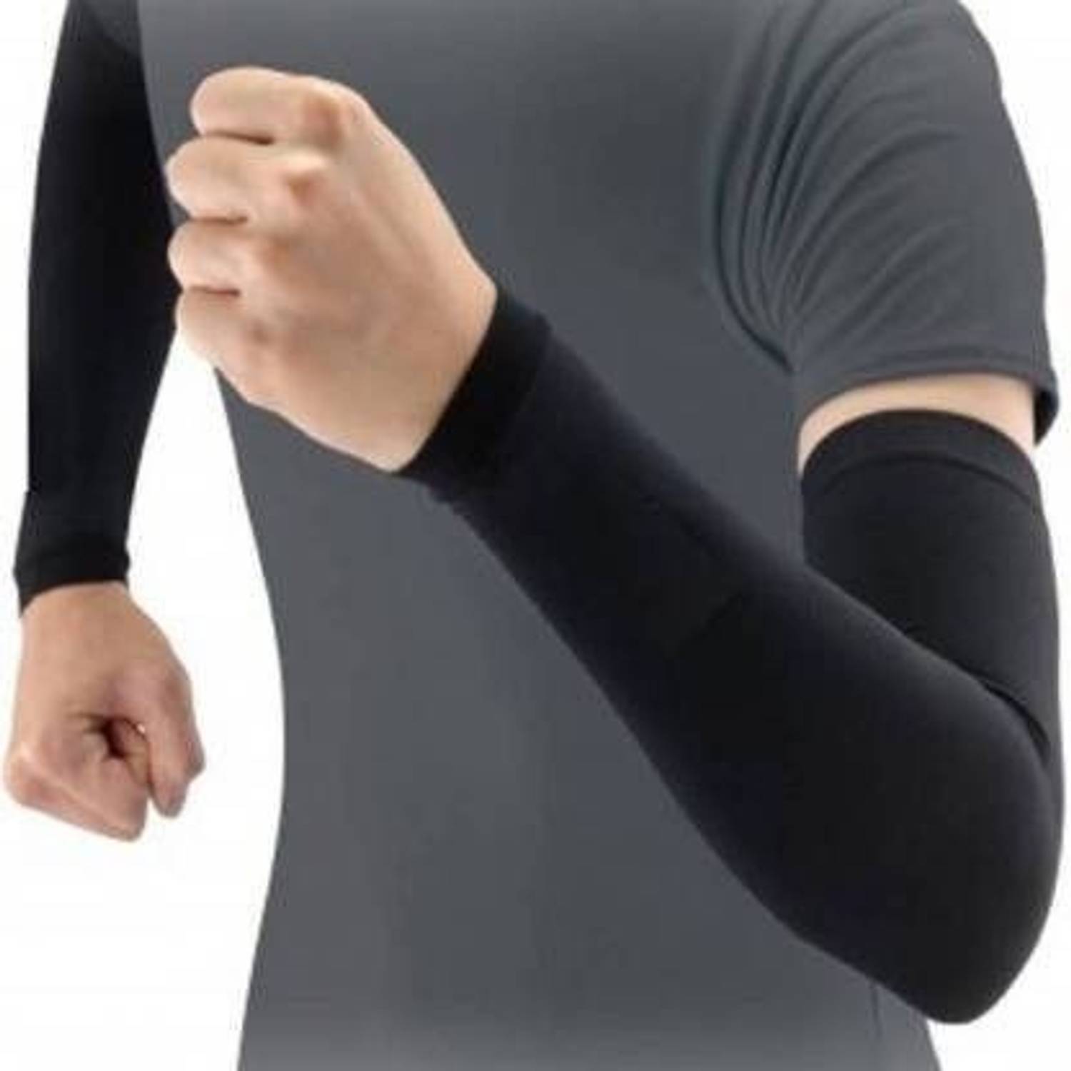 RAIMOHUB Nylon Arm Sleeve For Boys Black - Image 4