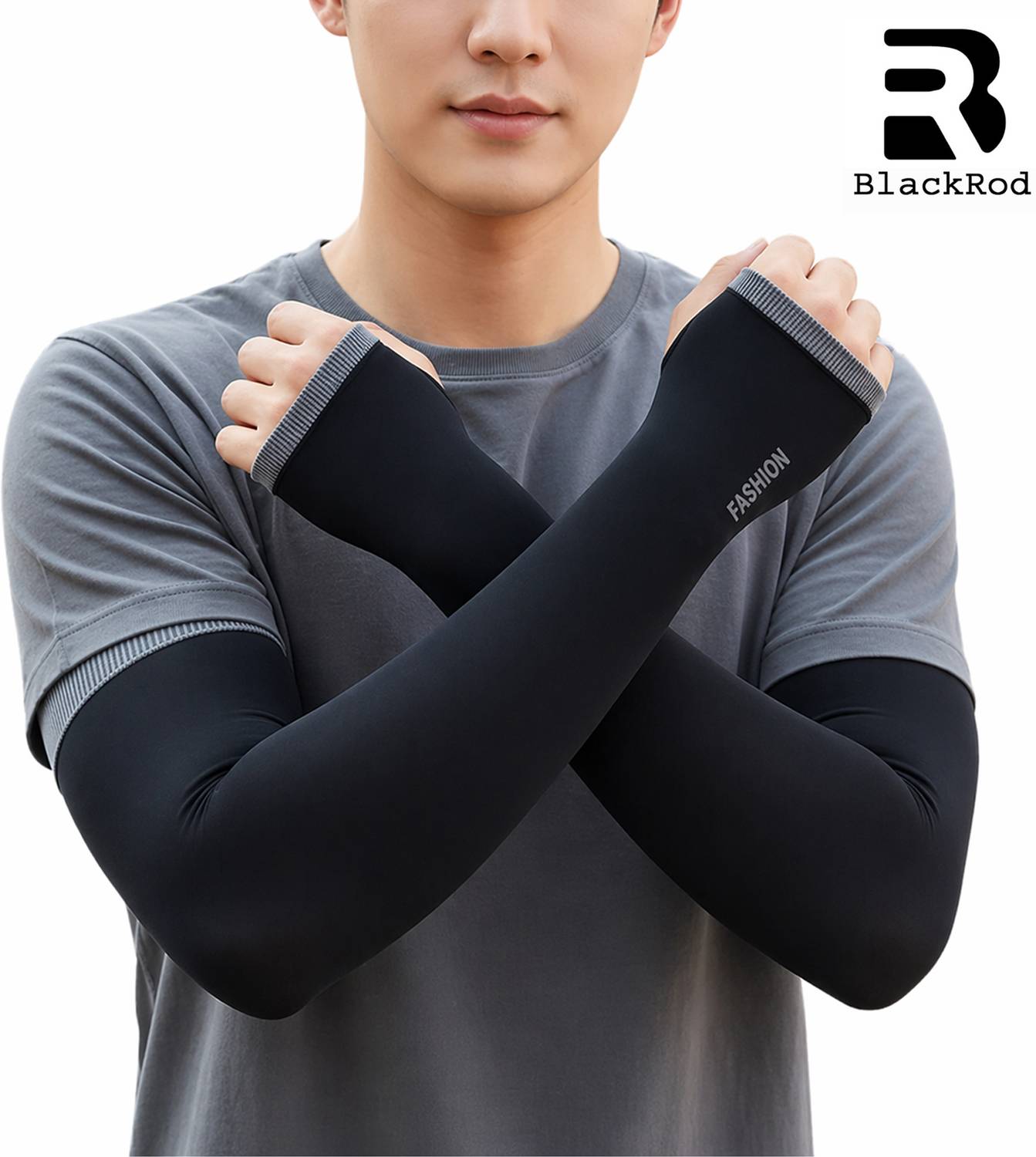 BlackRod Polyester Arm Sleeve For Men & Women