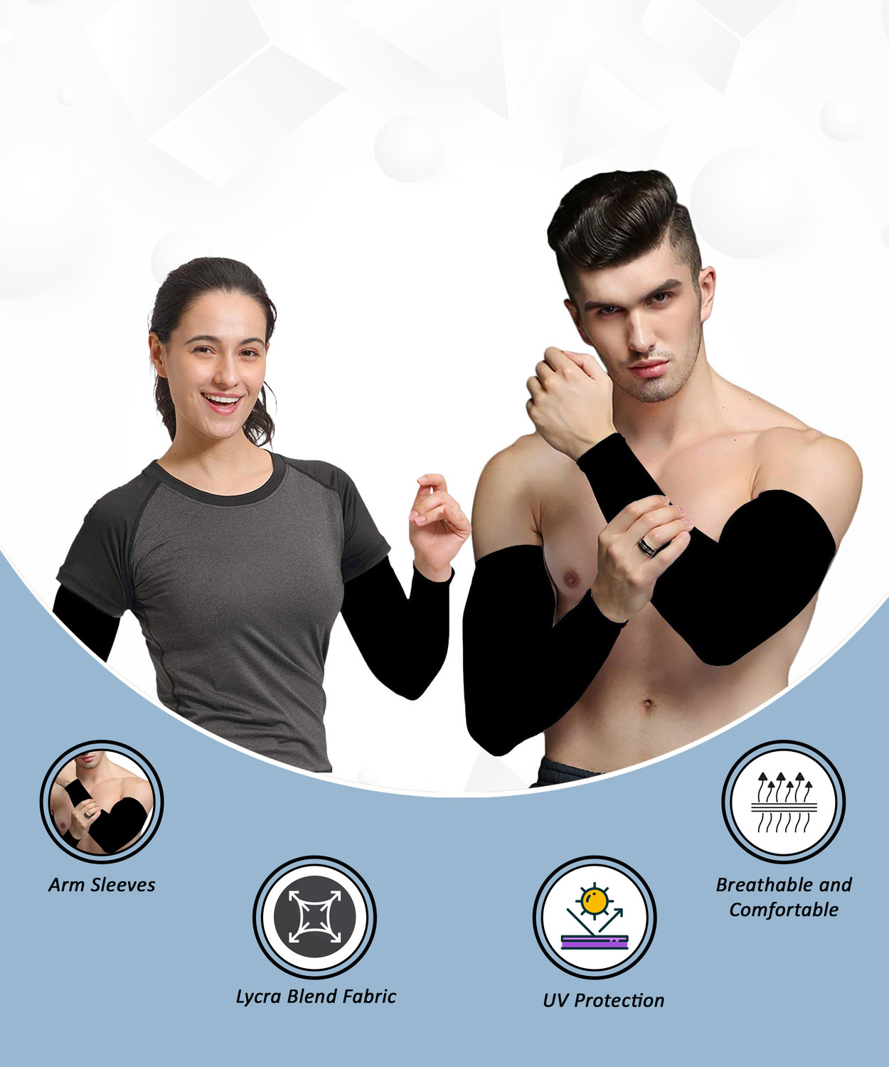 Image of Homeistic Applience Cotton Arm Sleeve For Men & Women
