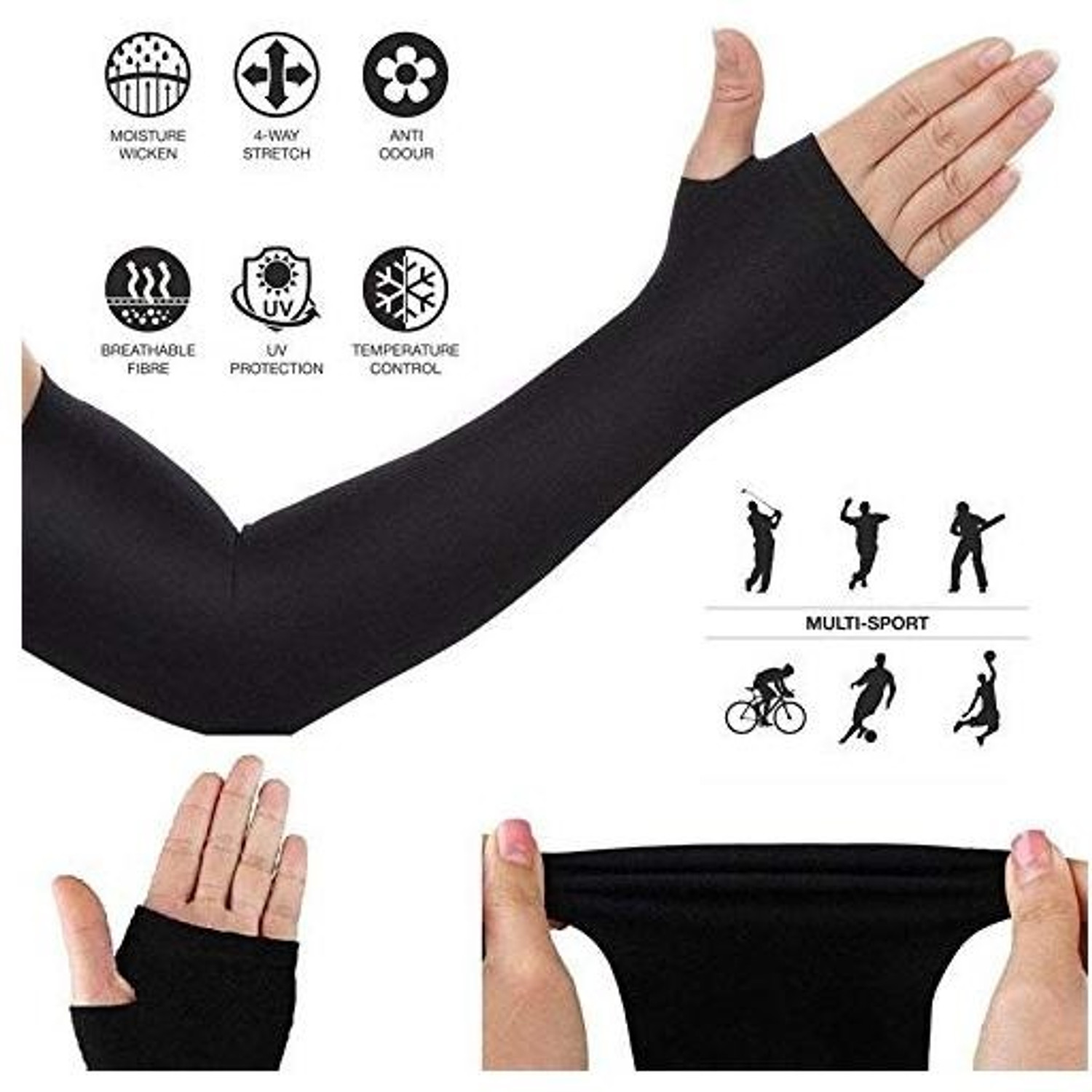 Image of Stuti Nylon Arm Sleeve For Men & Women