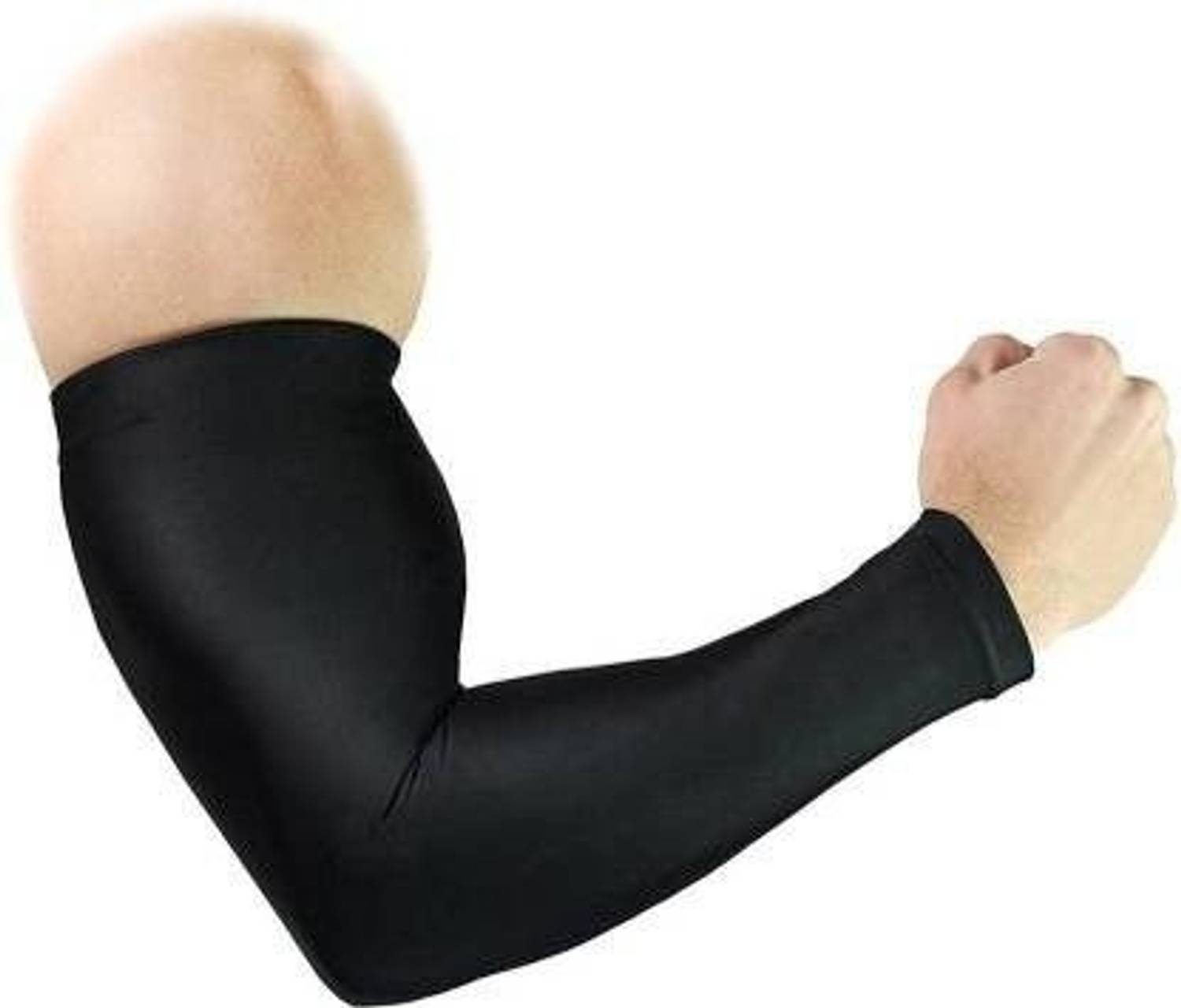 RAIMOHUB Nylon Arm Sleeve For Boys Black - Image 1