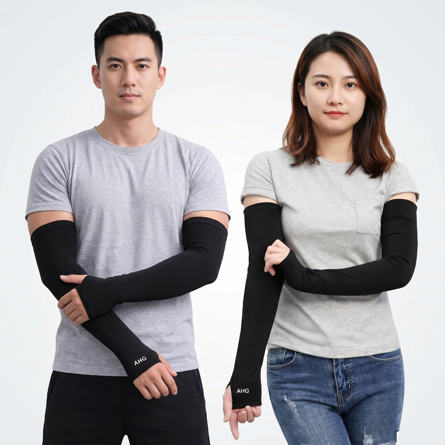 Image of Orvax Polyester Arm Sleeve For Men & Women