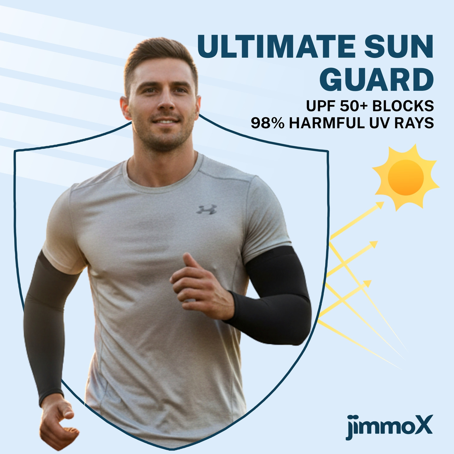 Image of Jimmox Nylon Arm Sleeve For Men & Women
