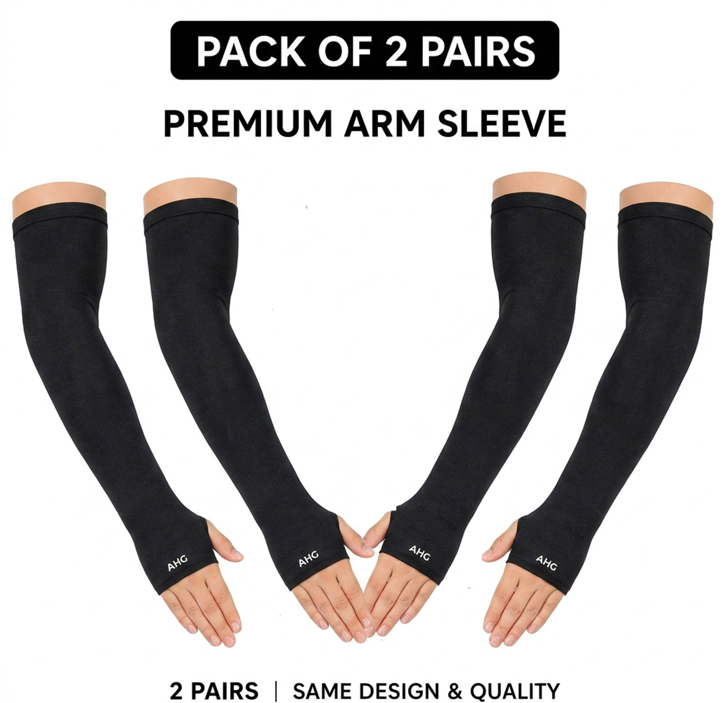 Image of Orvax Polyester Arm Sleeve For Men & Women
