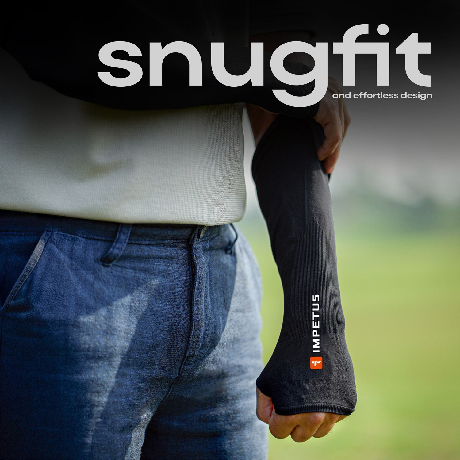 Image of IMPETUS Nylon Arm Sleeve For Men & Women