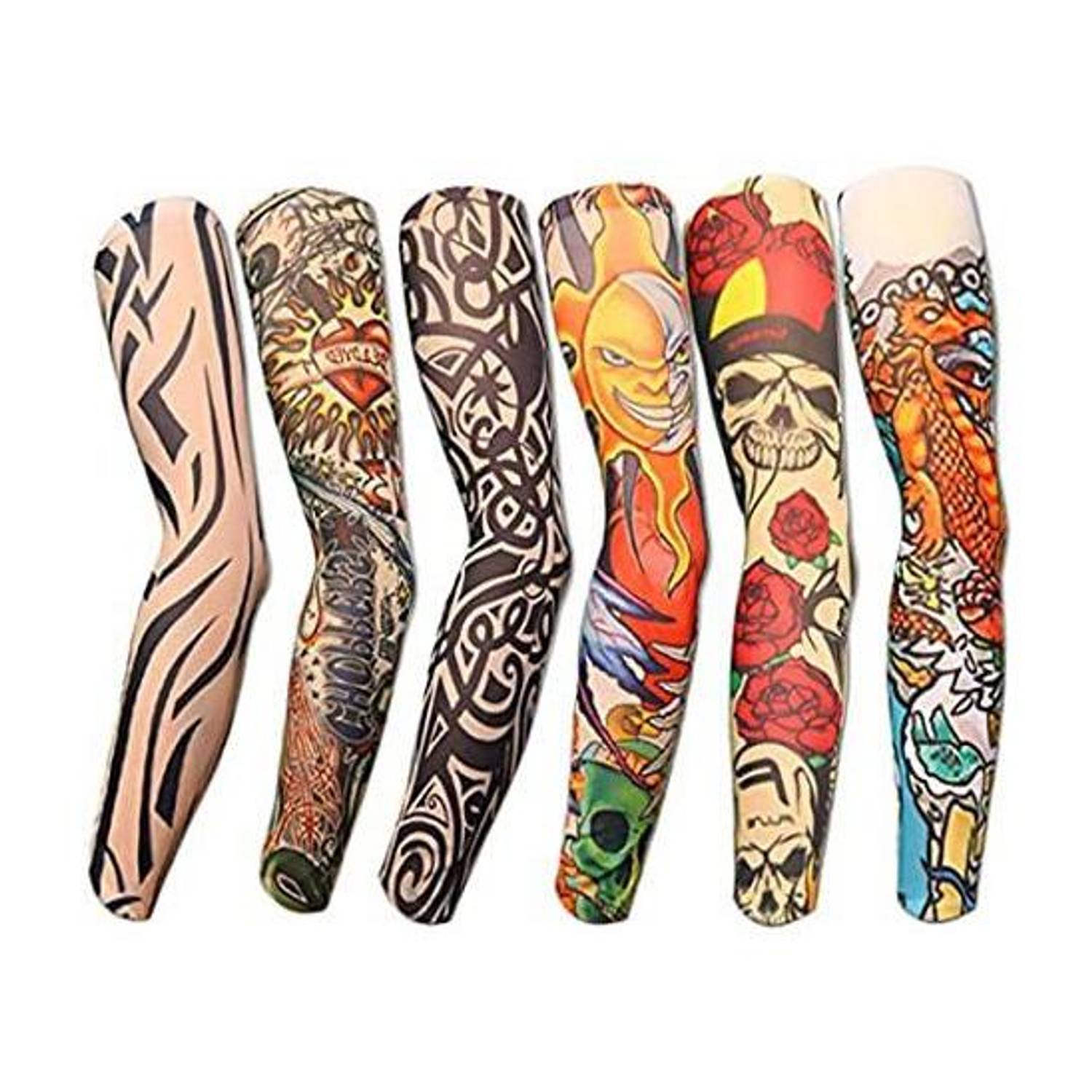 THE BEGED Cotton, Nylon Arm Sleeve For Men & Women With Tattoo