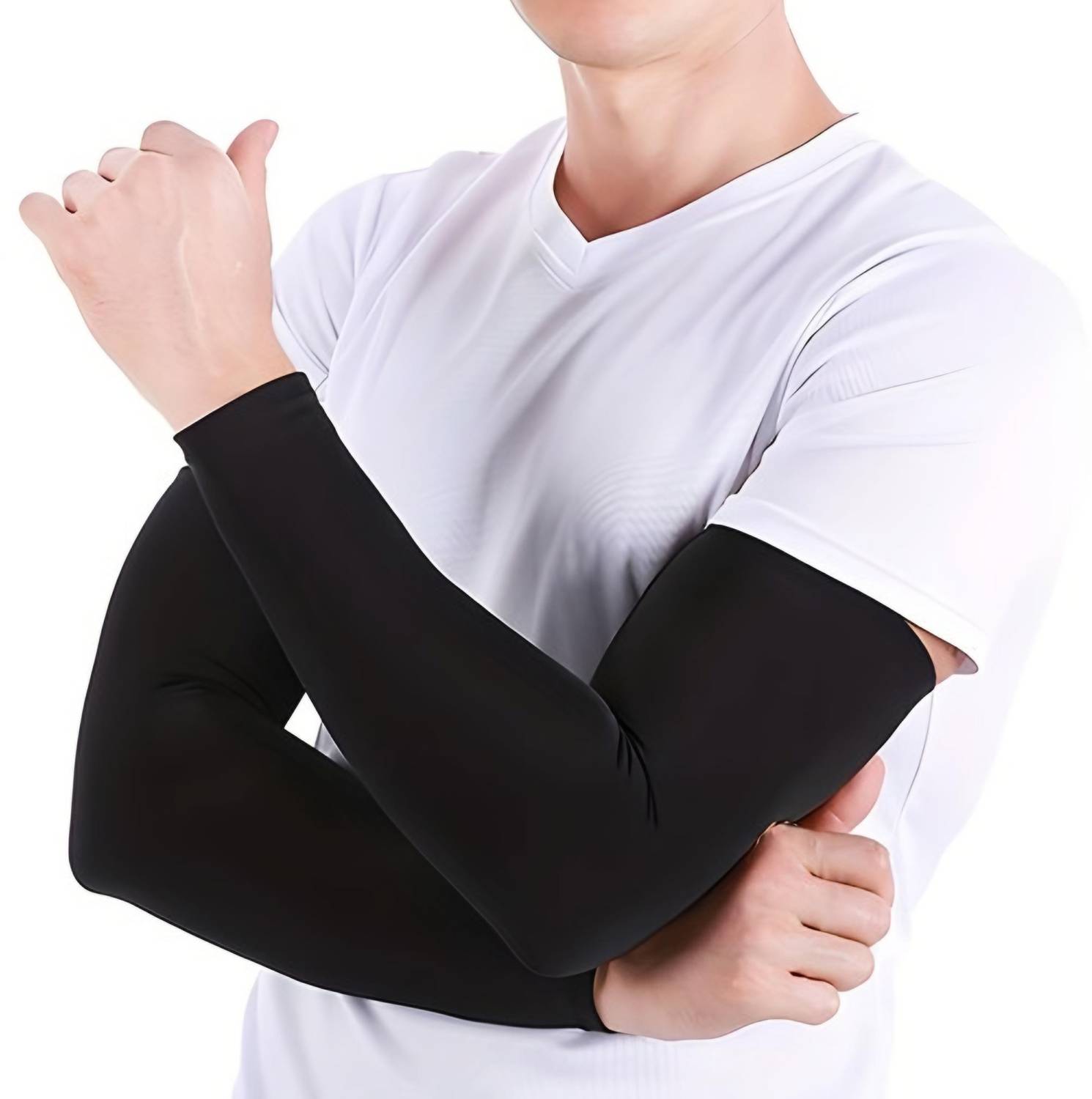 AUTOSITE Nylon Arm Sleeve For Men & Women With Tattoo