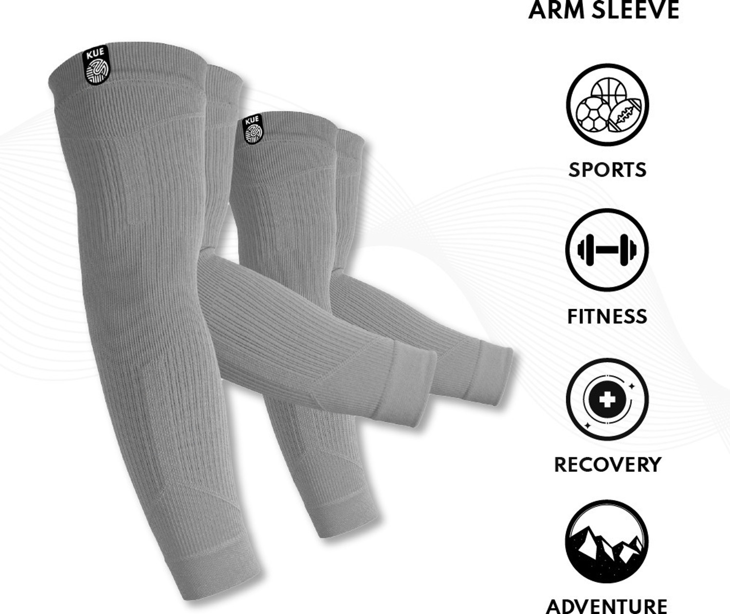 Image of KUE Nylon Arm Sleeve For Men & Women