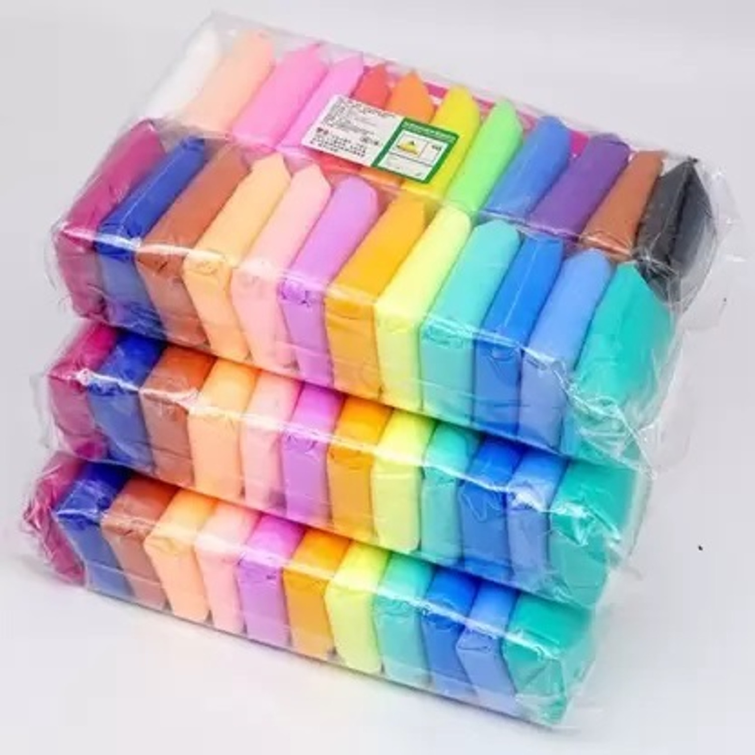 Image of Freedy Dry DIY Ultra Light Different Color Clay with Tools Set for Kids (12 pcs)