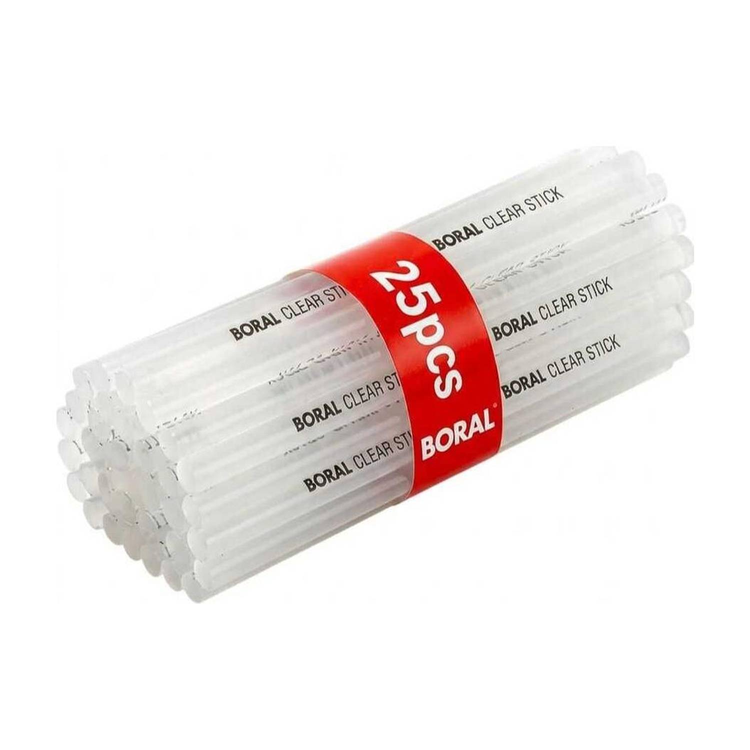 boral Glue Gun sticks transparent Pack of 25
