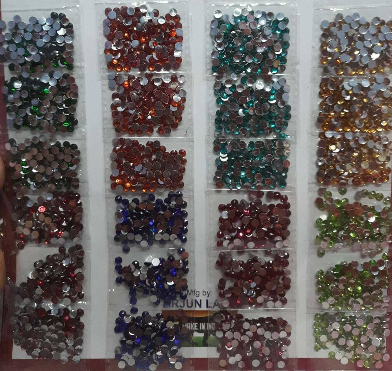 BestUBuy STONES FOR AARI WORK ROUND DESIGN 5MM SIZE