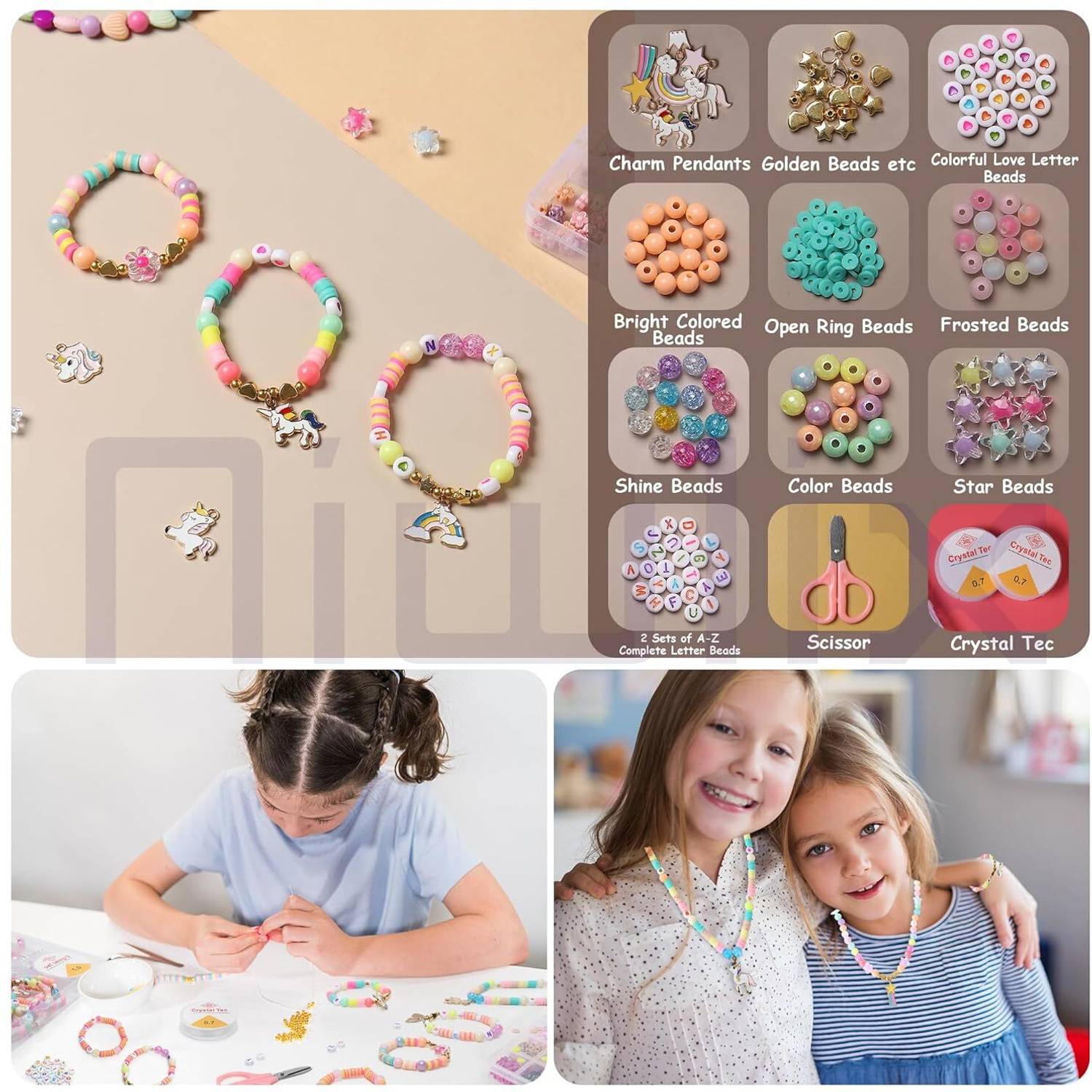 DEAROW Bracelet Making Kit for Girls - Image 5