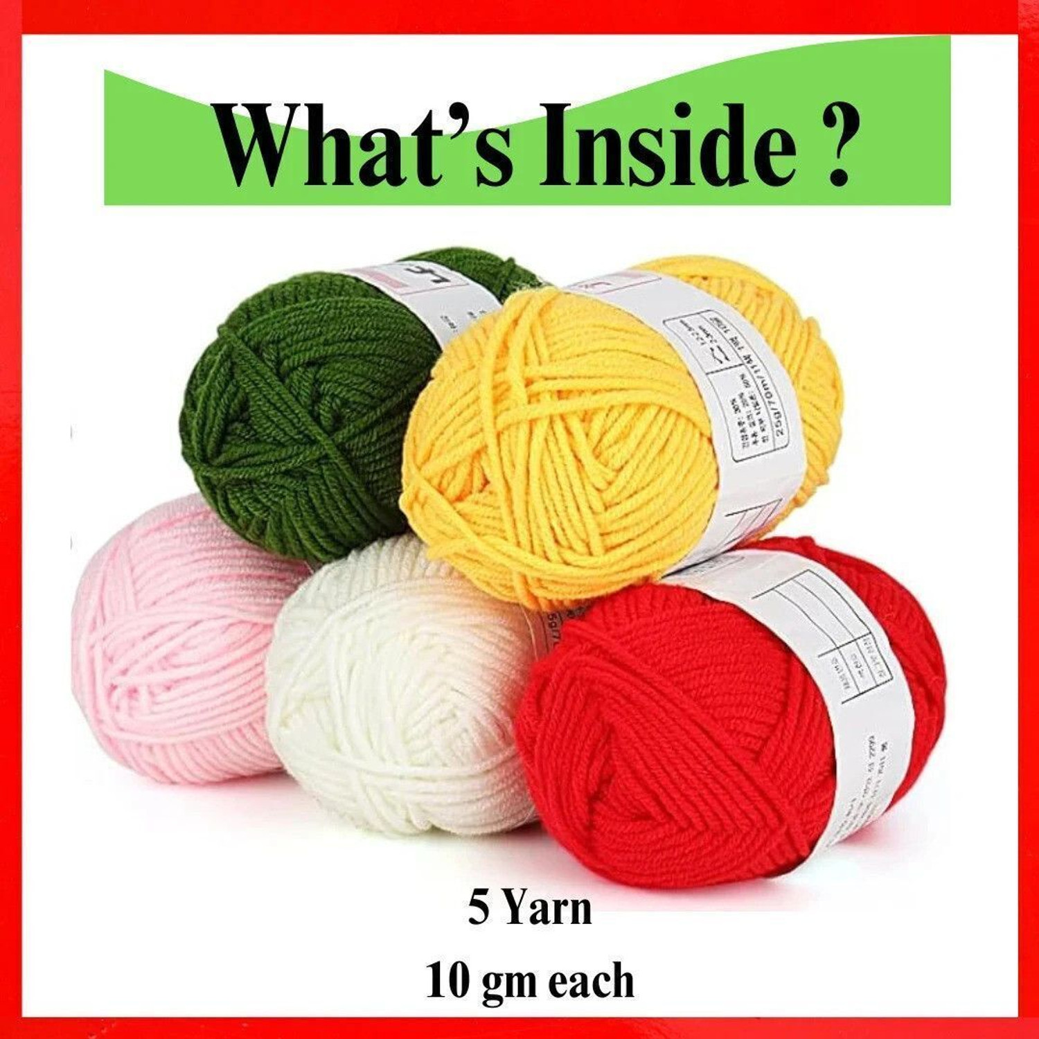 Image of Qroof Crochet Kits for Beginners with Yarn , Crochet Hooks Supplies