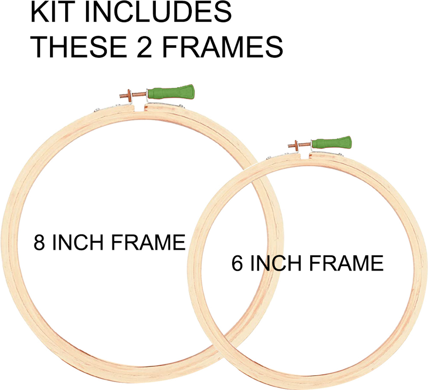 Image of Qroof Embroidery Materials Beginners Starter Kit A complete pack set