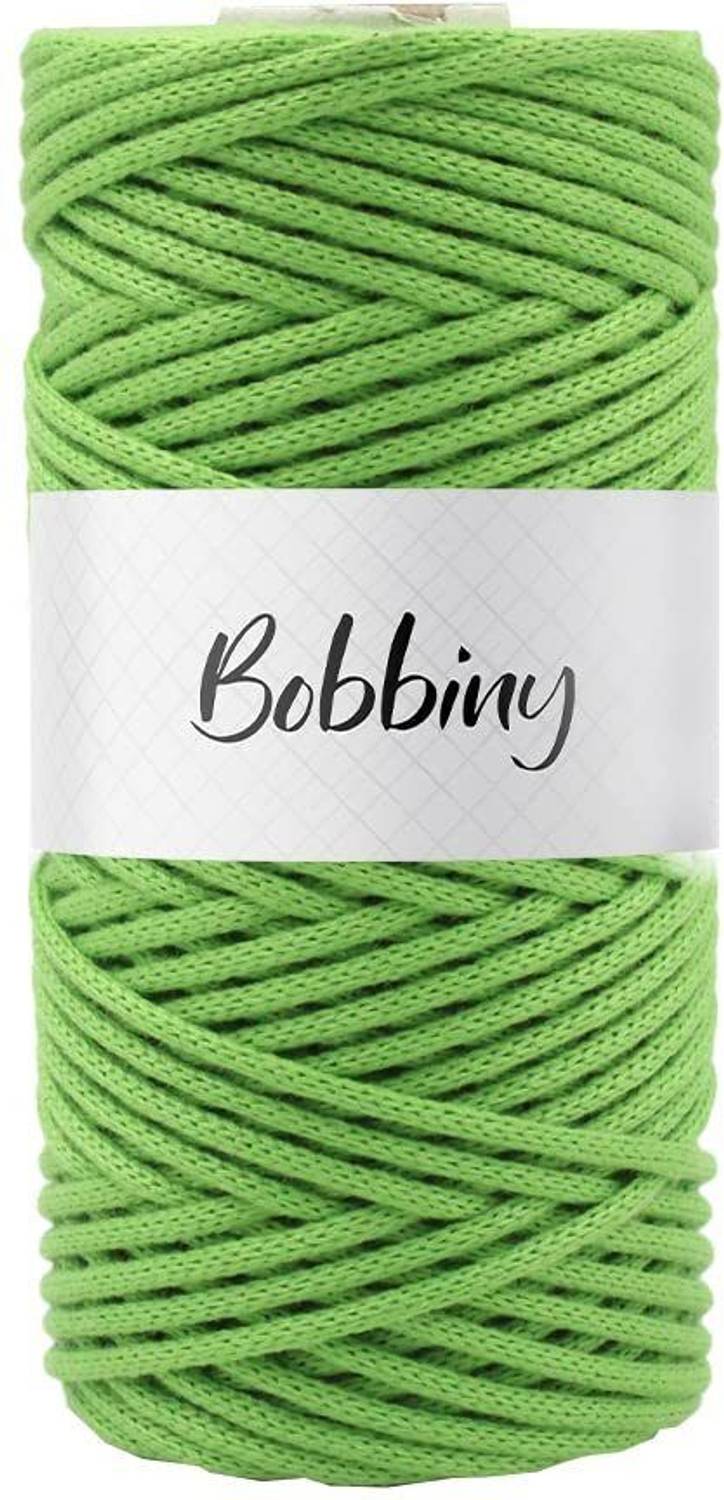 Bobbiny 3MM 100 Meter Knitted Braided Crochet Macrame Nylon Cord Thread for Macrame DIY