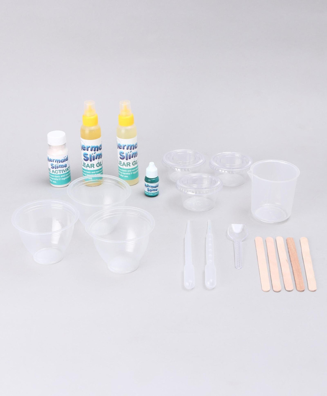 Image of zokato Mermaid DIY Slime Activity Kit - Blue