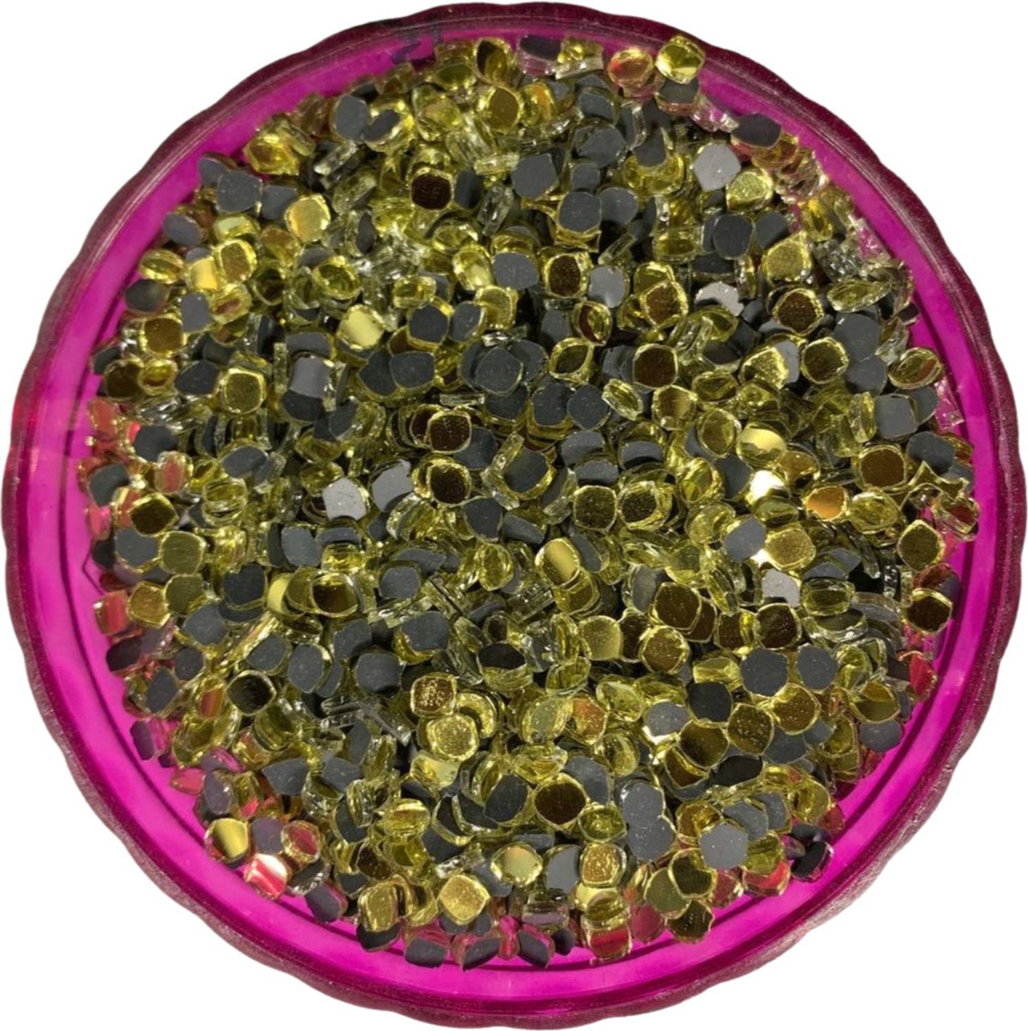 arteneer Round shape golden mirror-4 mm size- 1800pcs