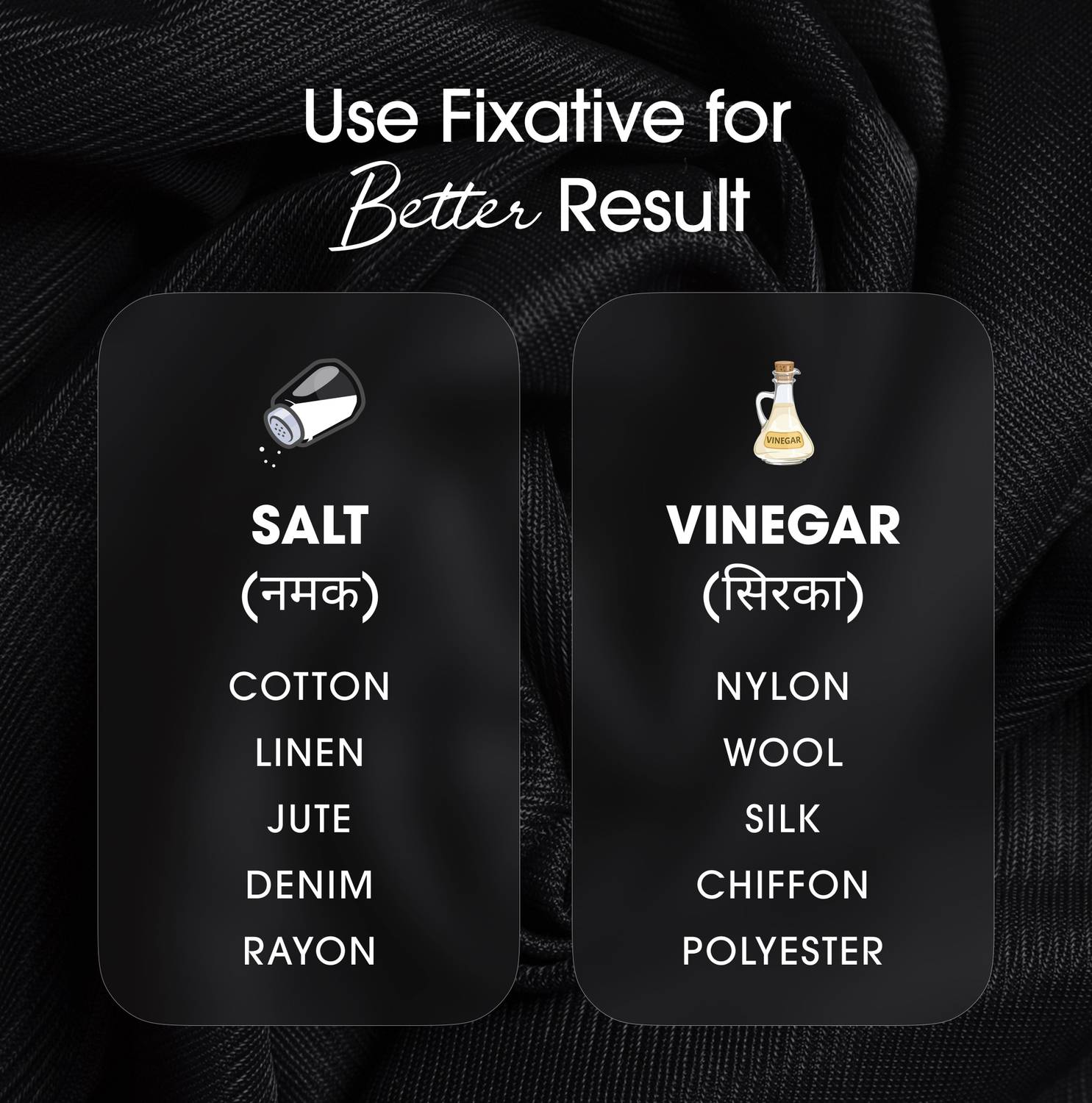 रेंजधागा Fabric Dye, Black, Pack of 3 - Image 4