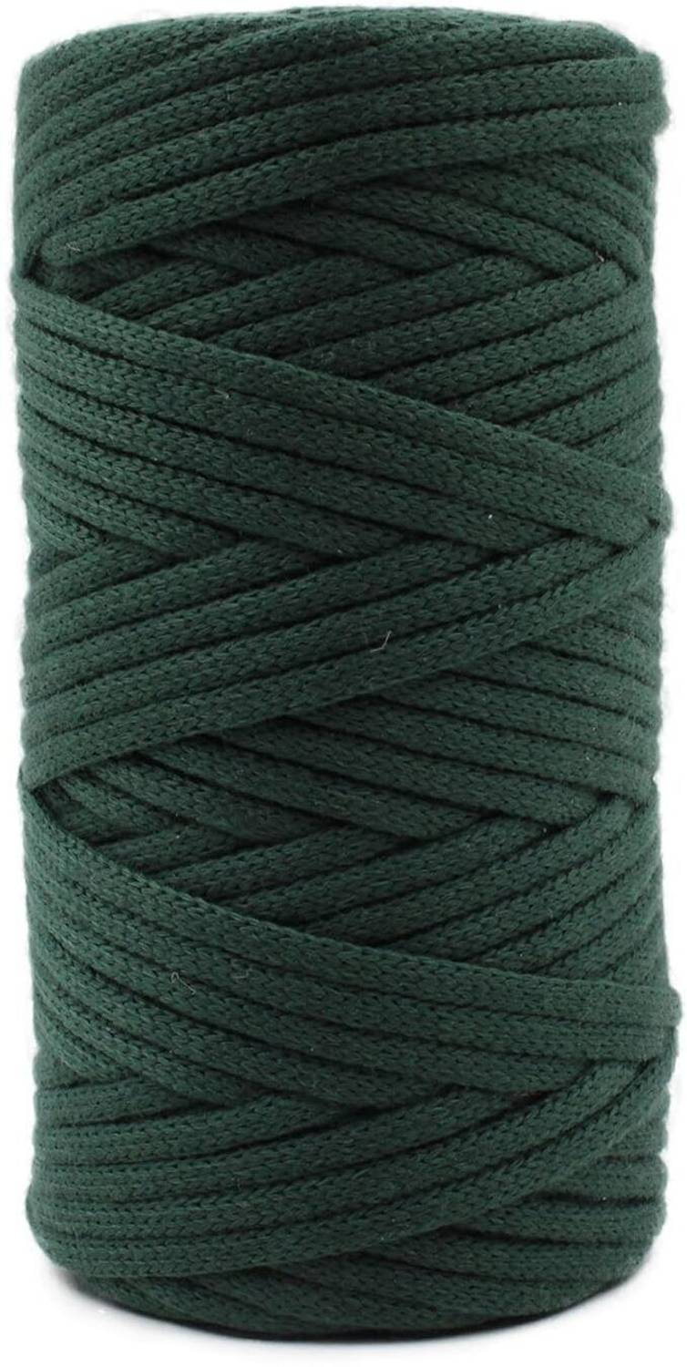 Bobbiny 3MM 50 Meter Knitted Braided Crochet Macrame Nylon Cord Thread for Macrame DIY