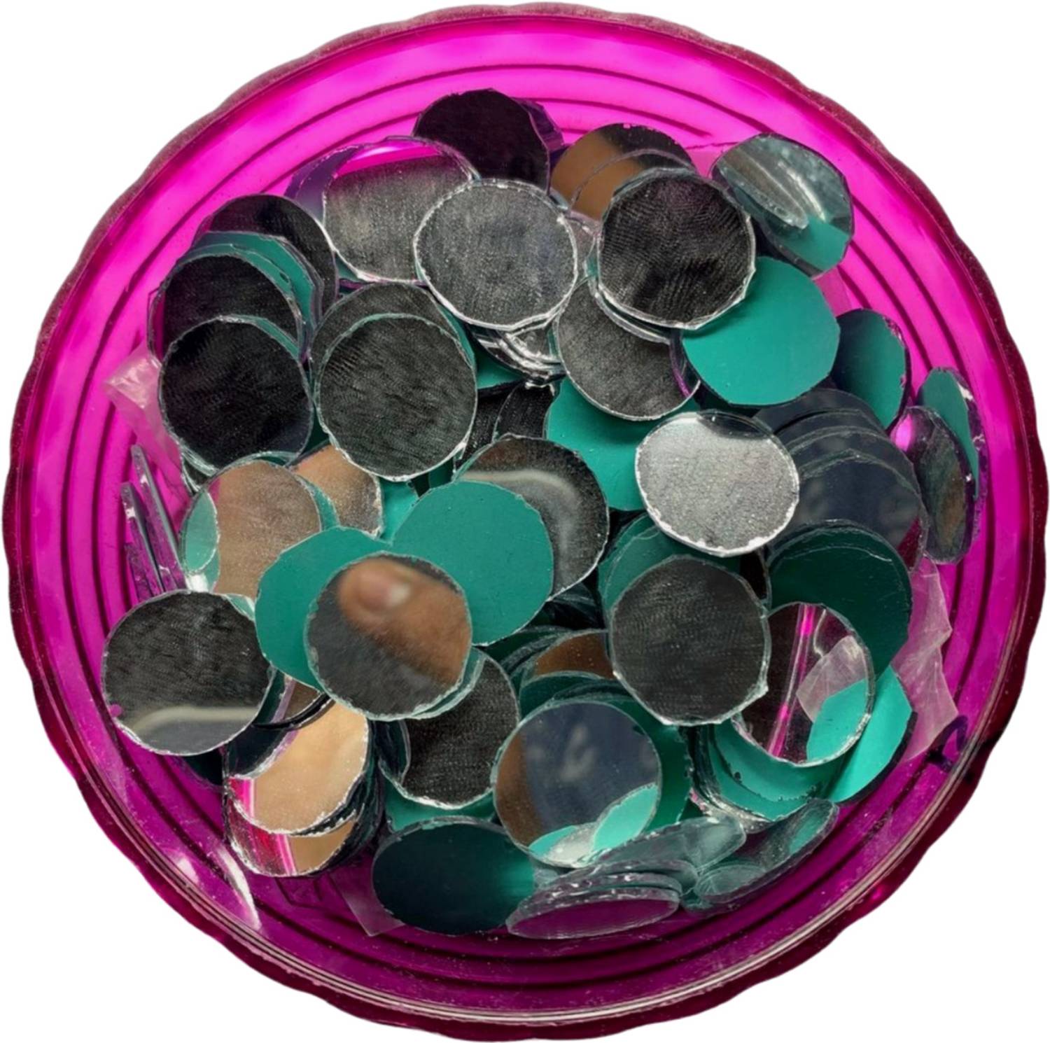arteneer Round shape mirror-16 mm size- 210pcs