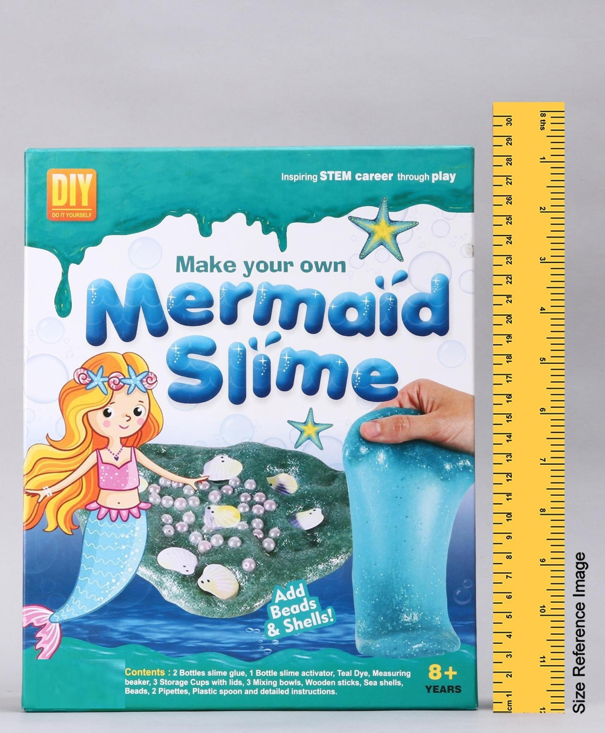 Image of zokato Mermaid DIY Slime Activity Kit - Blue