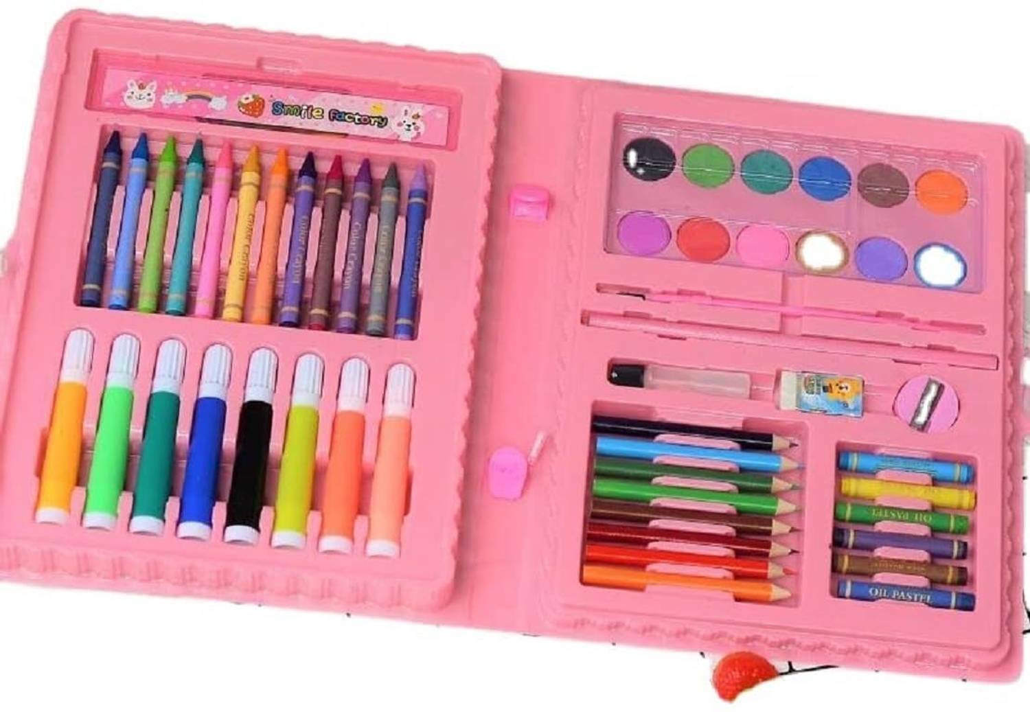 Flipkart.com | Celebrino 68 Pieces Foldable Suitcase Multi-Color