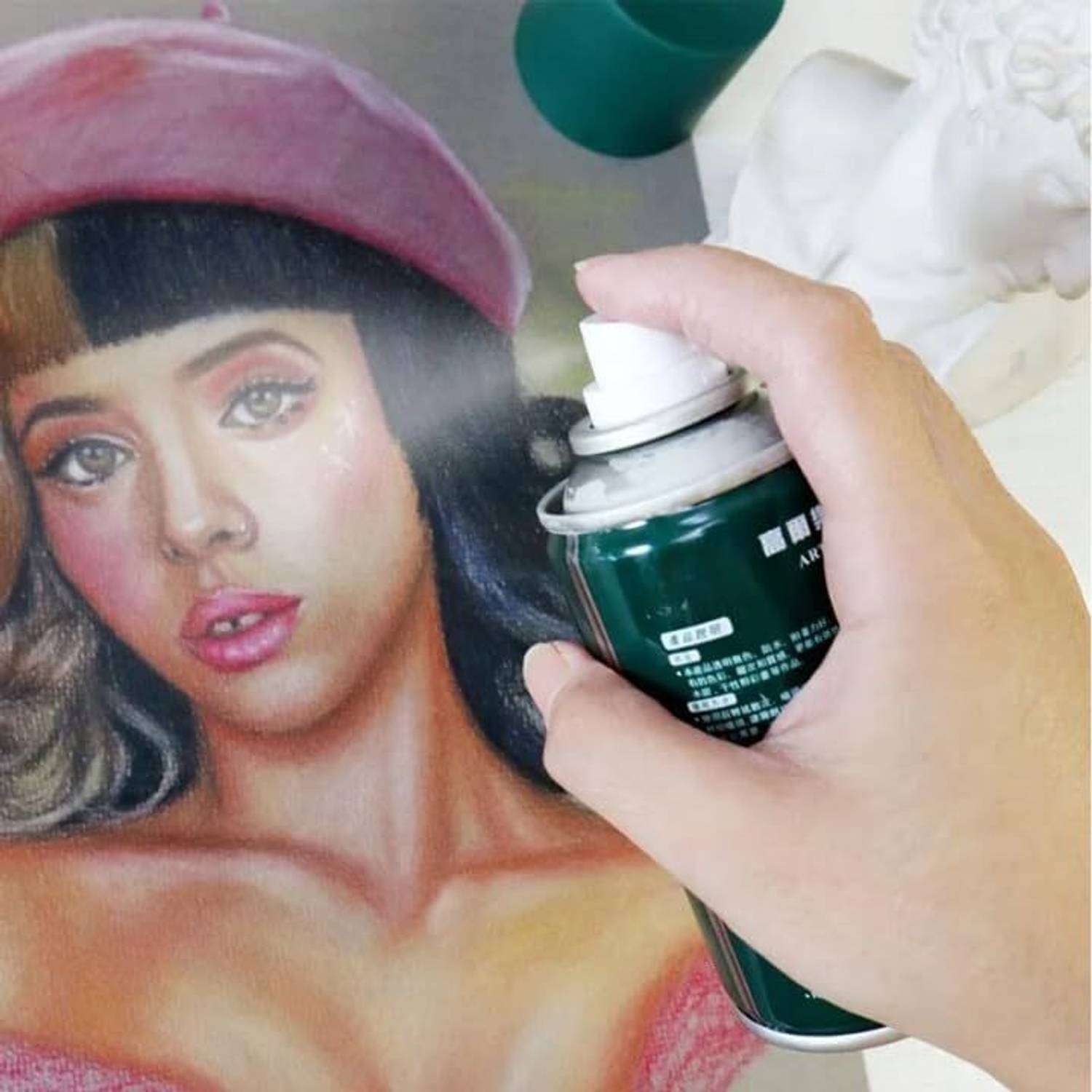 BOLT BEE Artist Fixative Clear, Waterproof - Image 4
