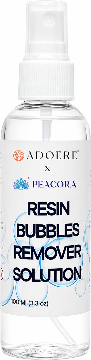 Adoere Resin Bubbles Remover Solution Spray 100ml for Resin Art, Crafts, Jewelry Making