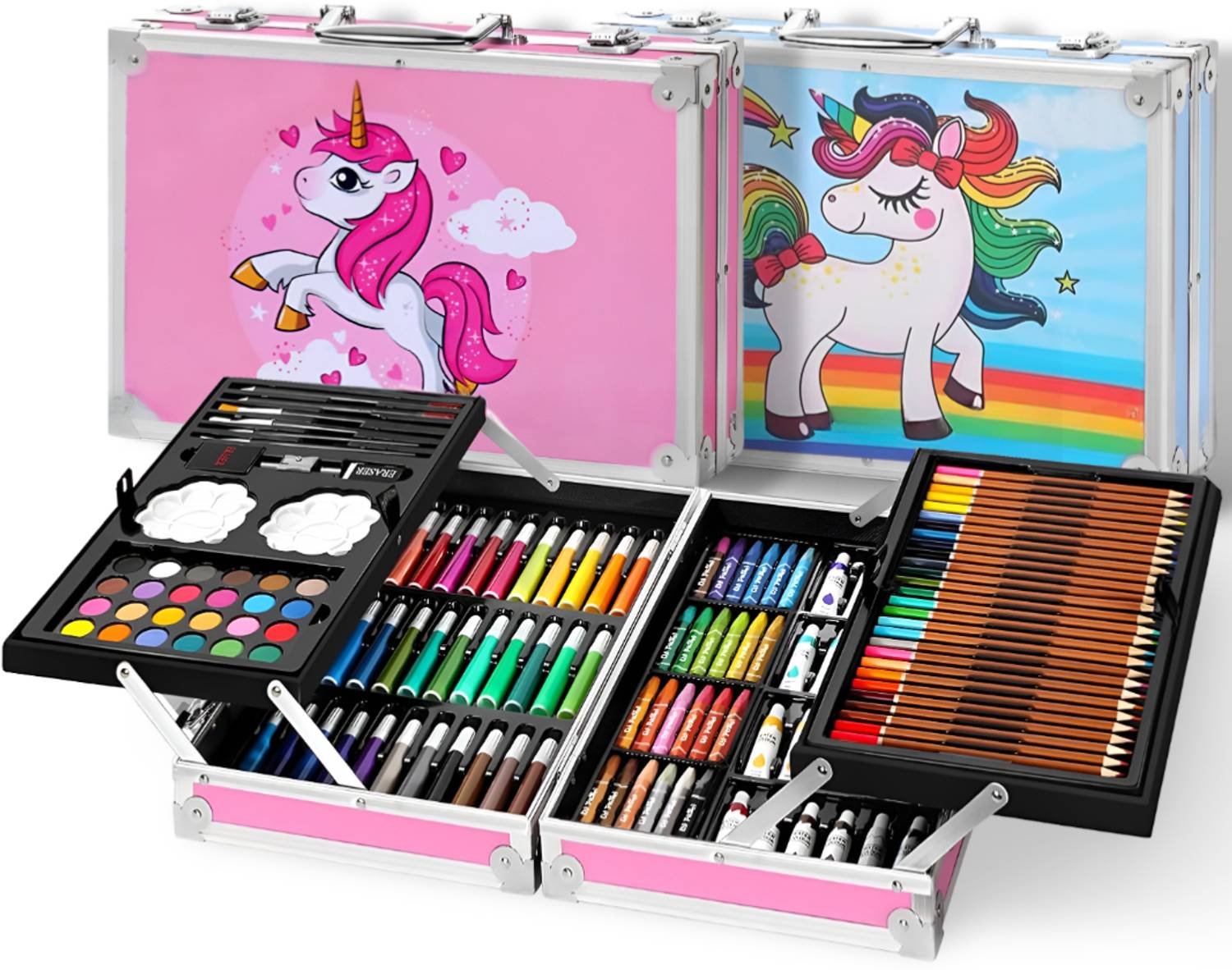 Flipkart.com | Adoere Deluxe Art Kit Supplies Portable Great Gift