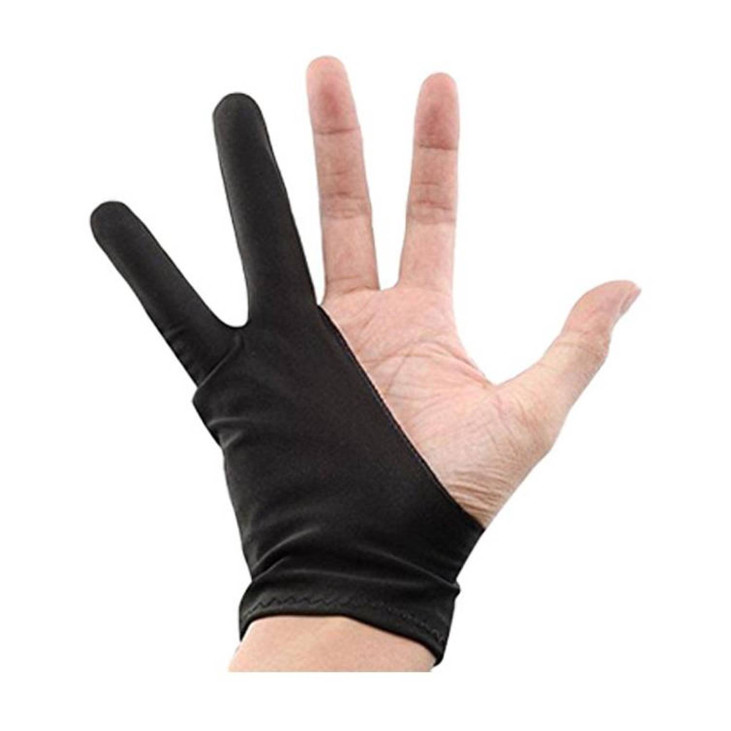 aklozzy The Softest Two-Finger Gloves for Professional Artists Who Draw or Sketch