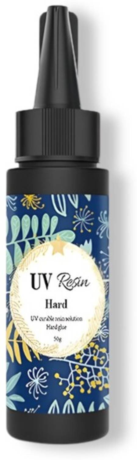 Adoere 50g UV Resin HARD Instant Curing with UV Light for Jewellery Making, DIY Project