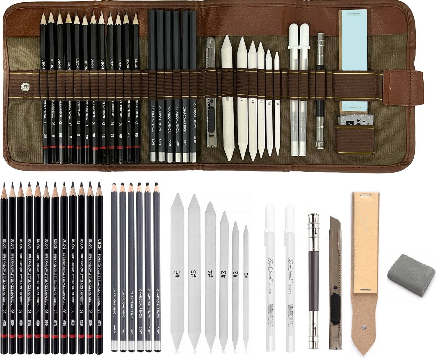 Definite 30pc Sketching/Drawing Pencil Set - Image 1