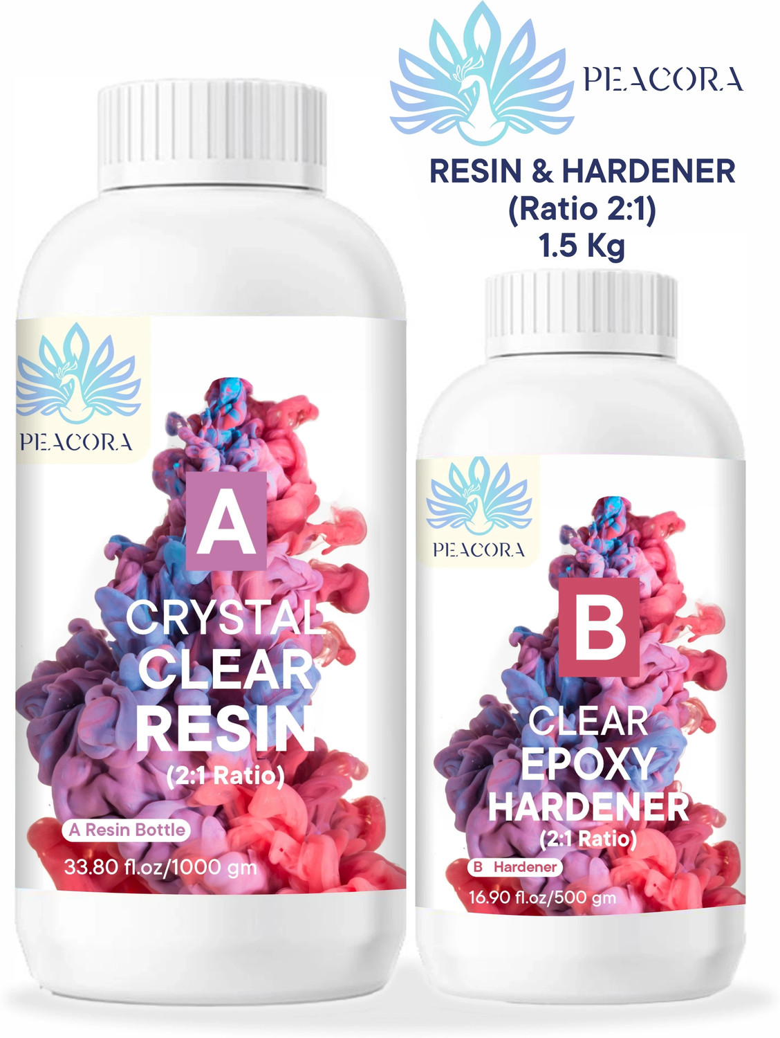 Image of PEACORA Art Resin Hardener 2:1 1.5 kg