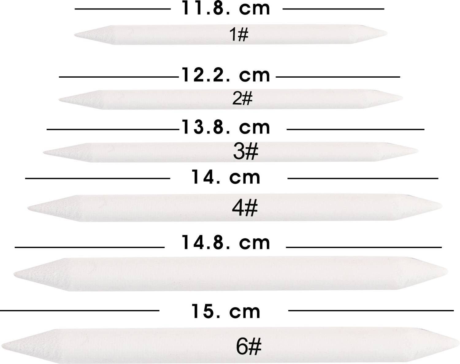 Aashwi 6 SET OF BLEDNING PAPER STUMP SET