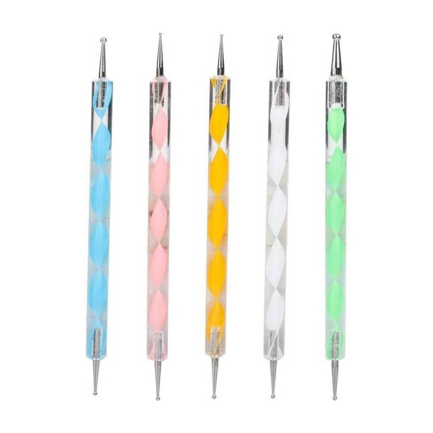 Batricher Dotting Tool Set for Embossing Pattern Clay Sculpting, Nail Art