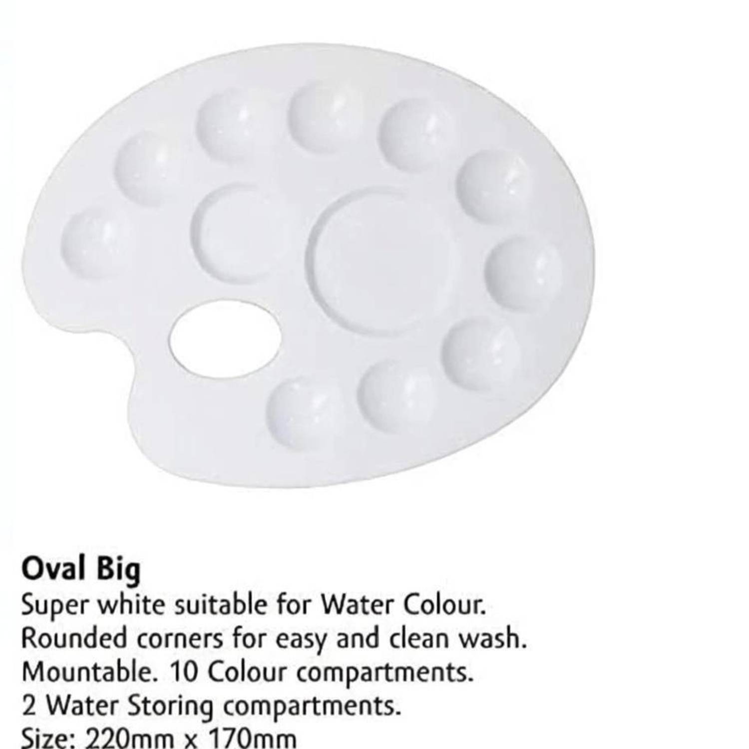 AISH plastic 12 Paint Wells Palettes