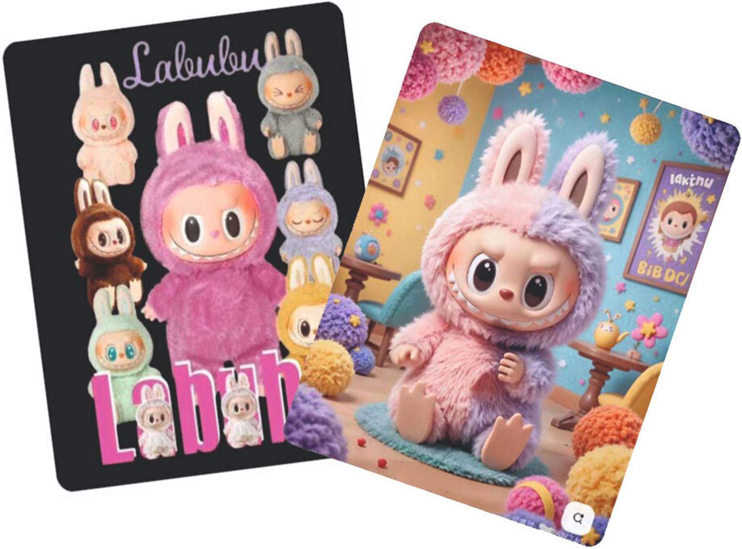 Flipkart.com | AAPEFLEX 16PCS Combo Labubu Doll Stationery Set for