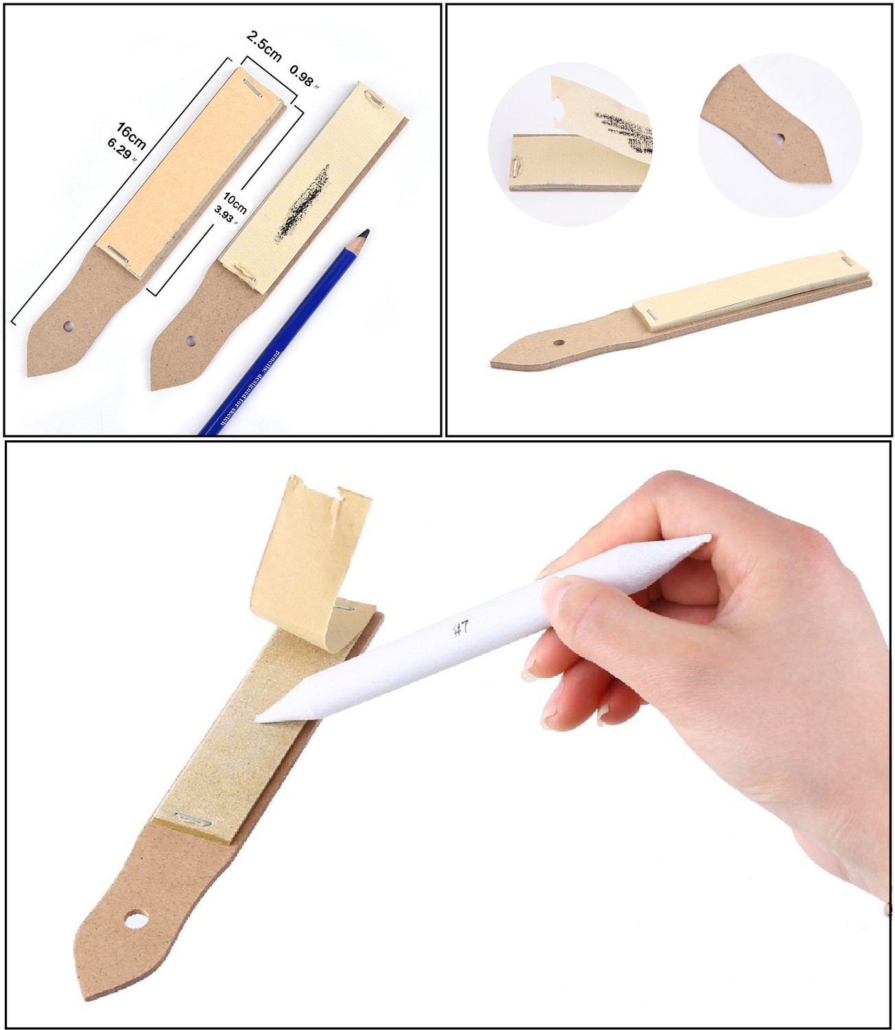 Image of Craftacious Artline Graphite Pencils w / Sketching /Drawing Tools Set + A5 Sketch Pad