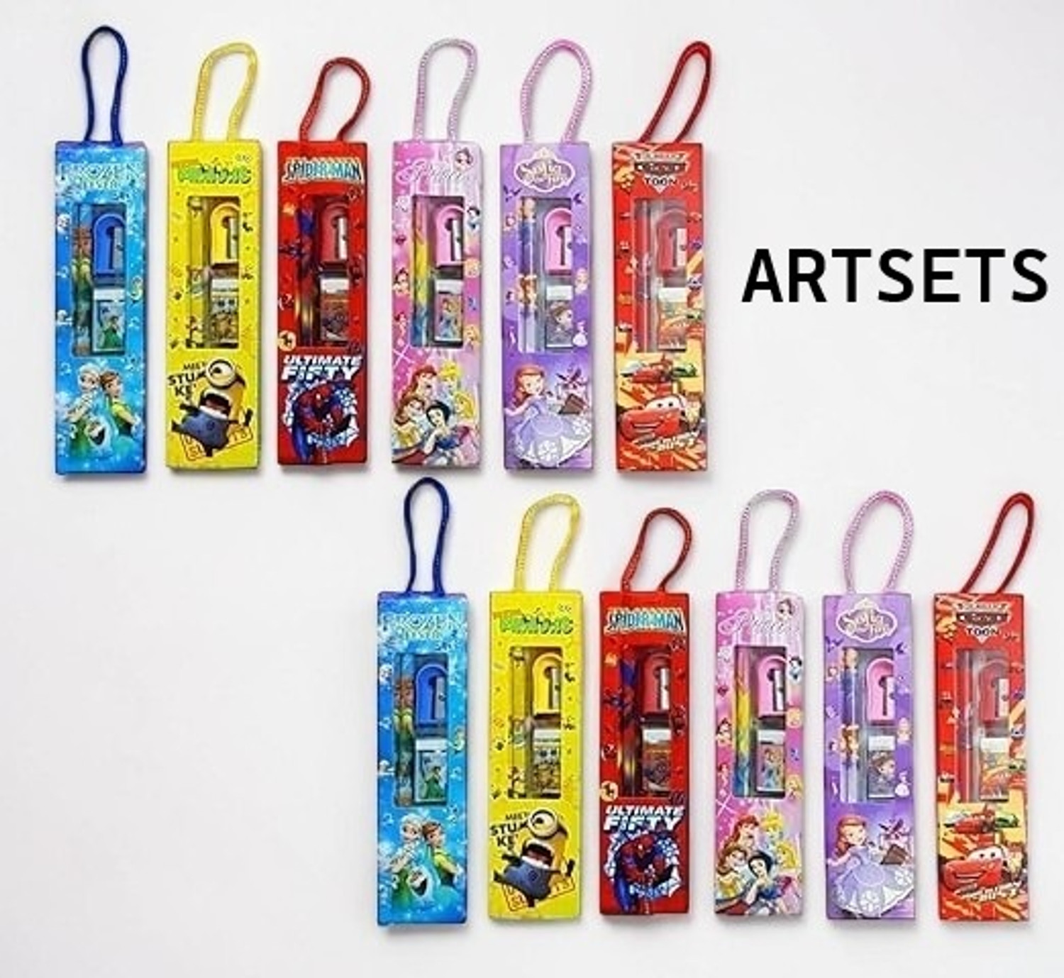 Eclet 12 Sets – Random Color Birthday Party Return Gifts Mix Stationery Kit i
