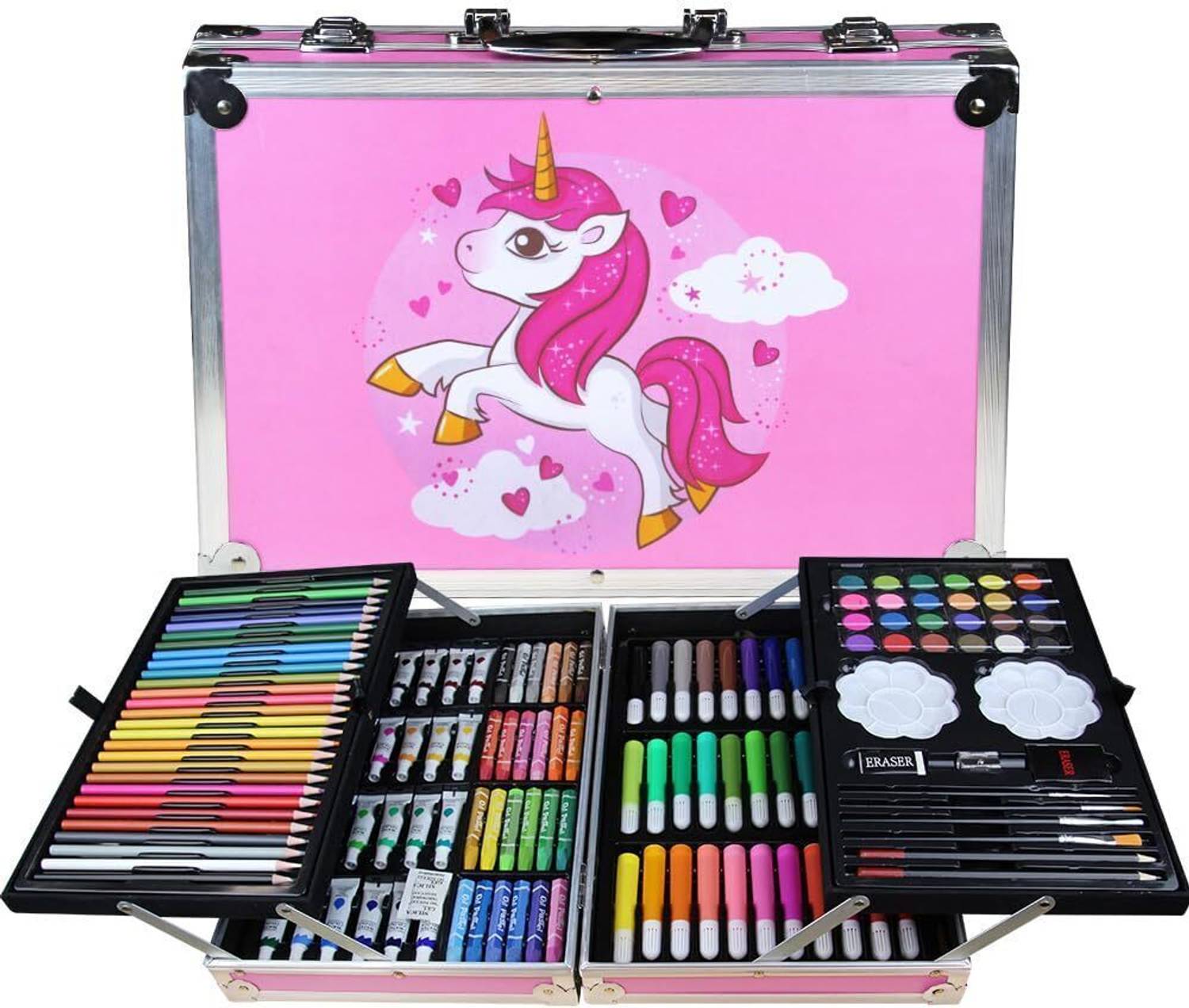 Flipkart.com | Naama 145 Pcs Professional Deluxe Art Set, Drawing
