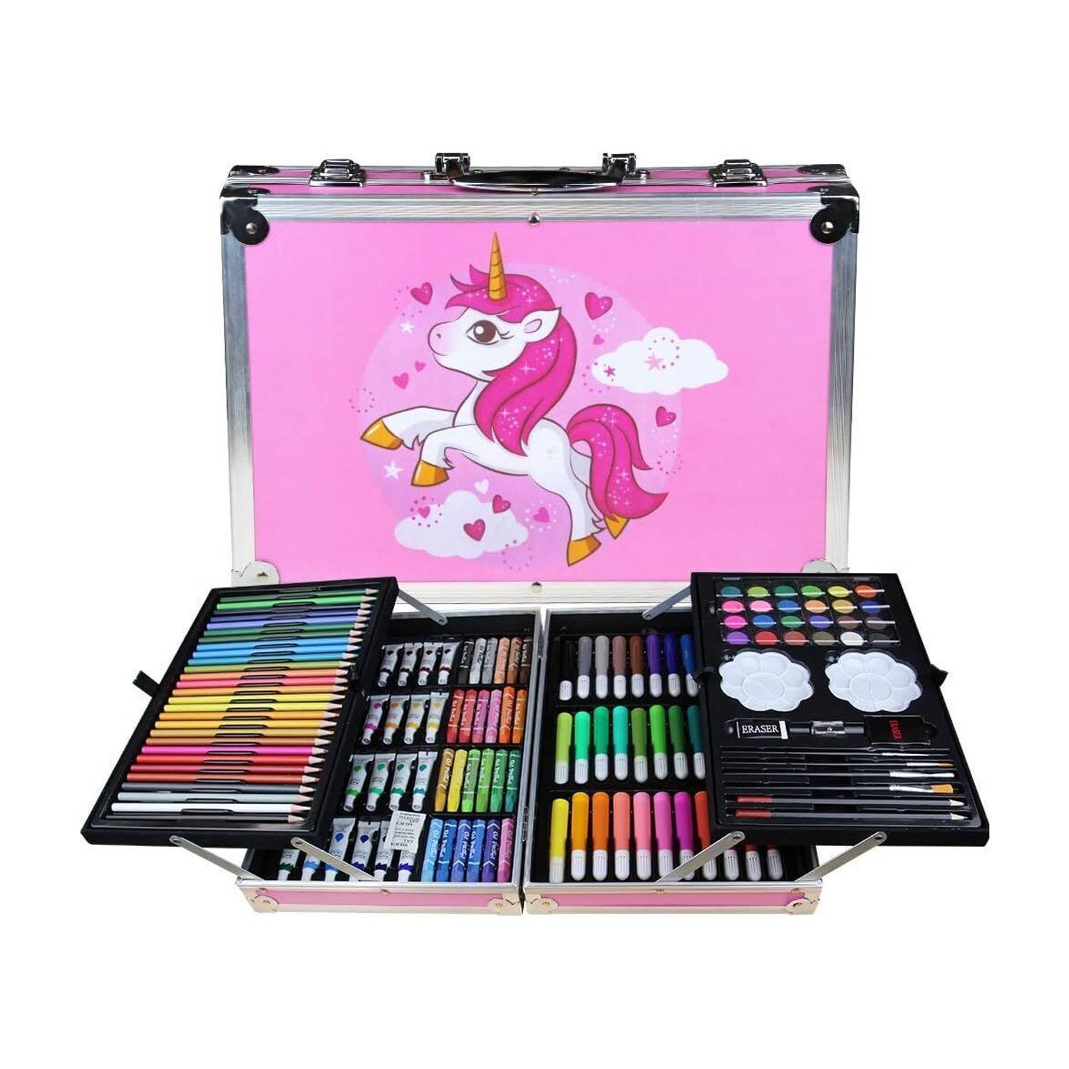 Flipkart.com | Naama 145 Pcs Professional Deluxe Art Set, Drawing