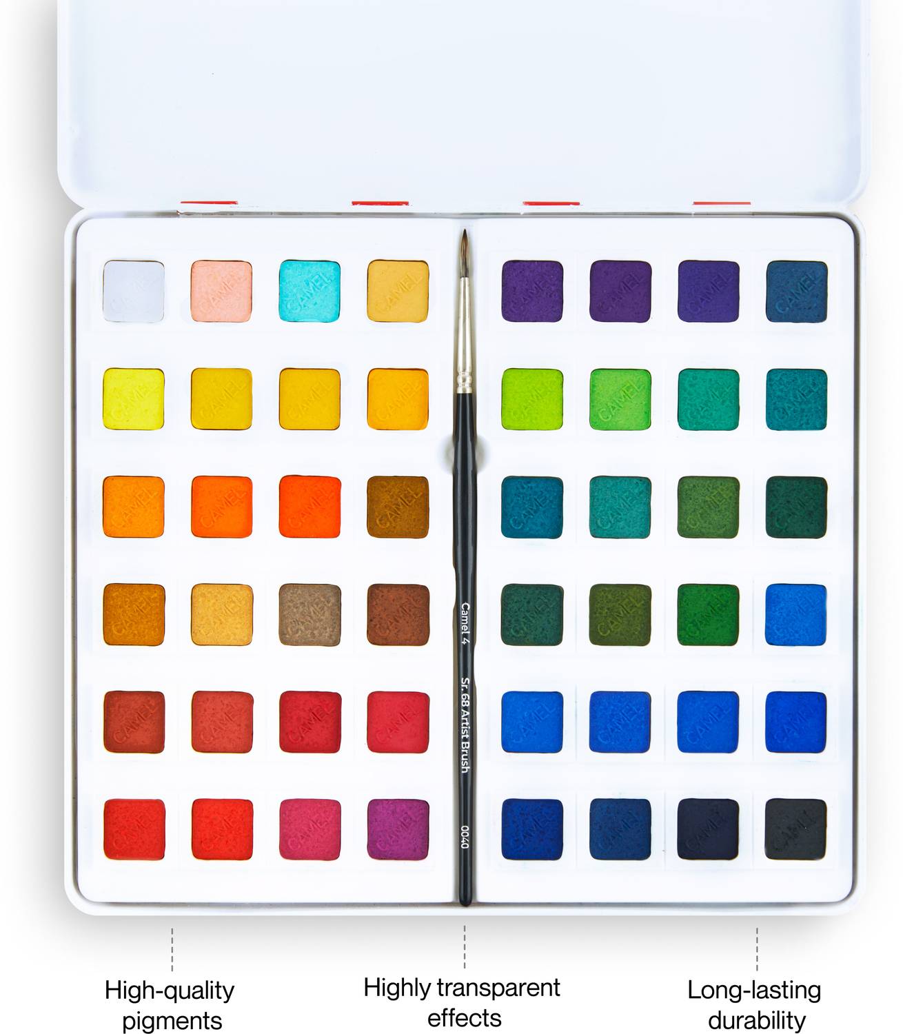 Camel Artist Water Colour Cakes 48 Shades - Image 3