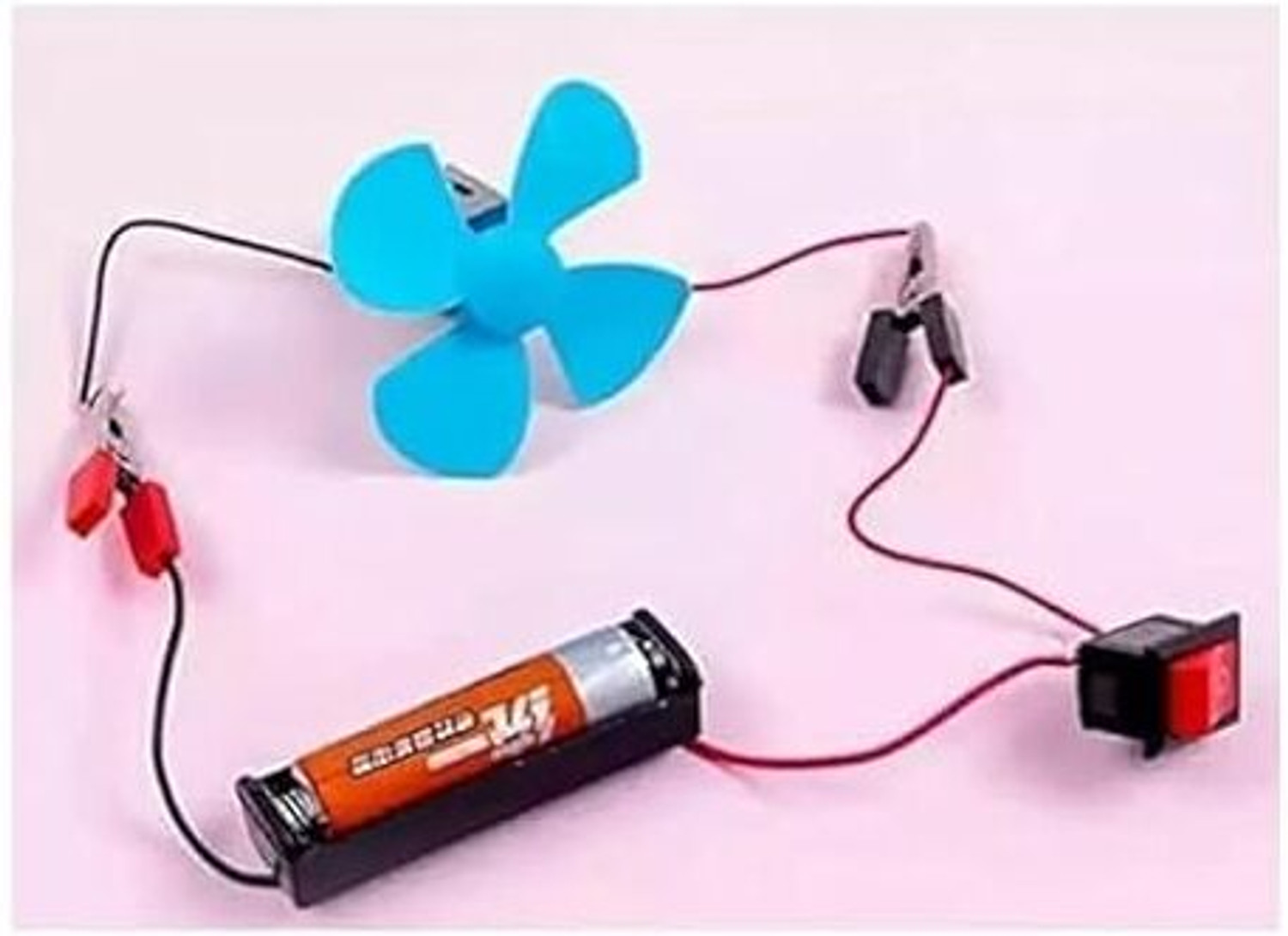 Image of Eclet 1 Science Experiment Kit for Kids Electric Circuit Kit with Motor Fan Toy