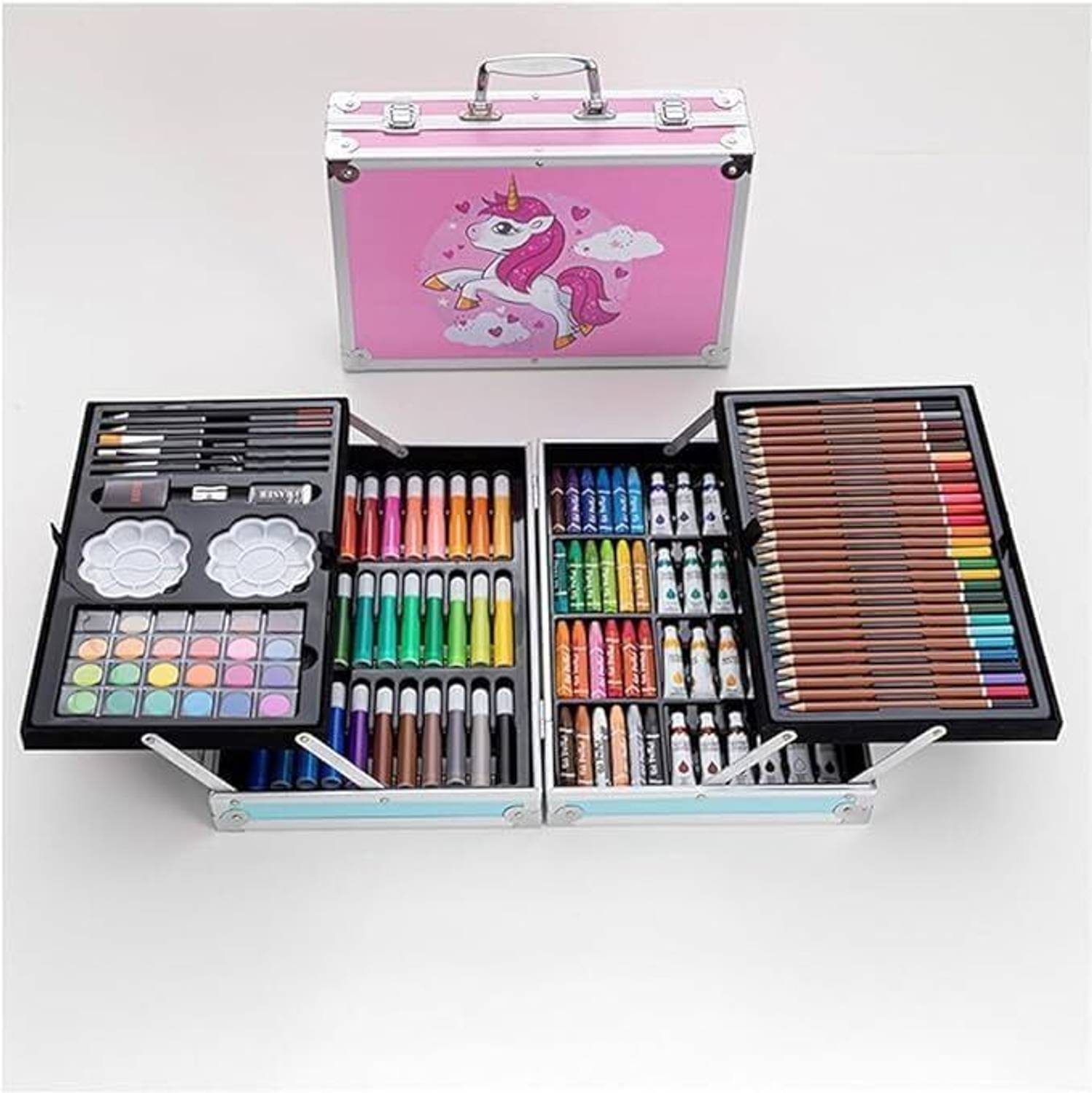 Kidoyz Unicorn Art & Craft Painting Box – 145-Color Space Theme - Image 2